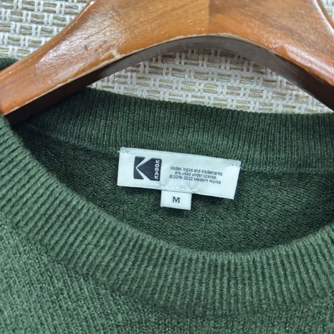 코닥 캐주얼 울 니트 스웨터 M A02952 상품이미지3