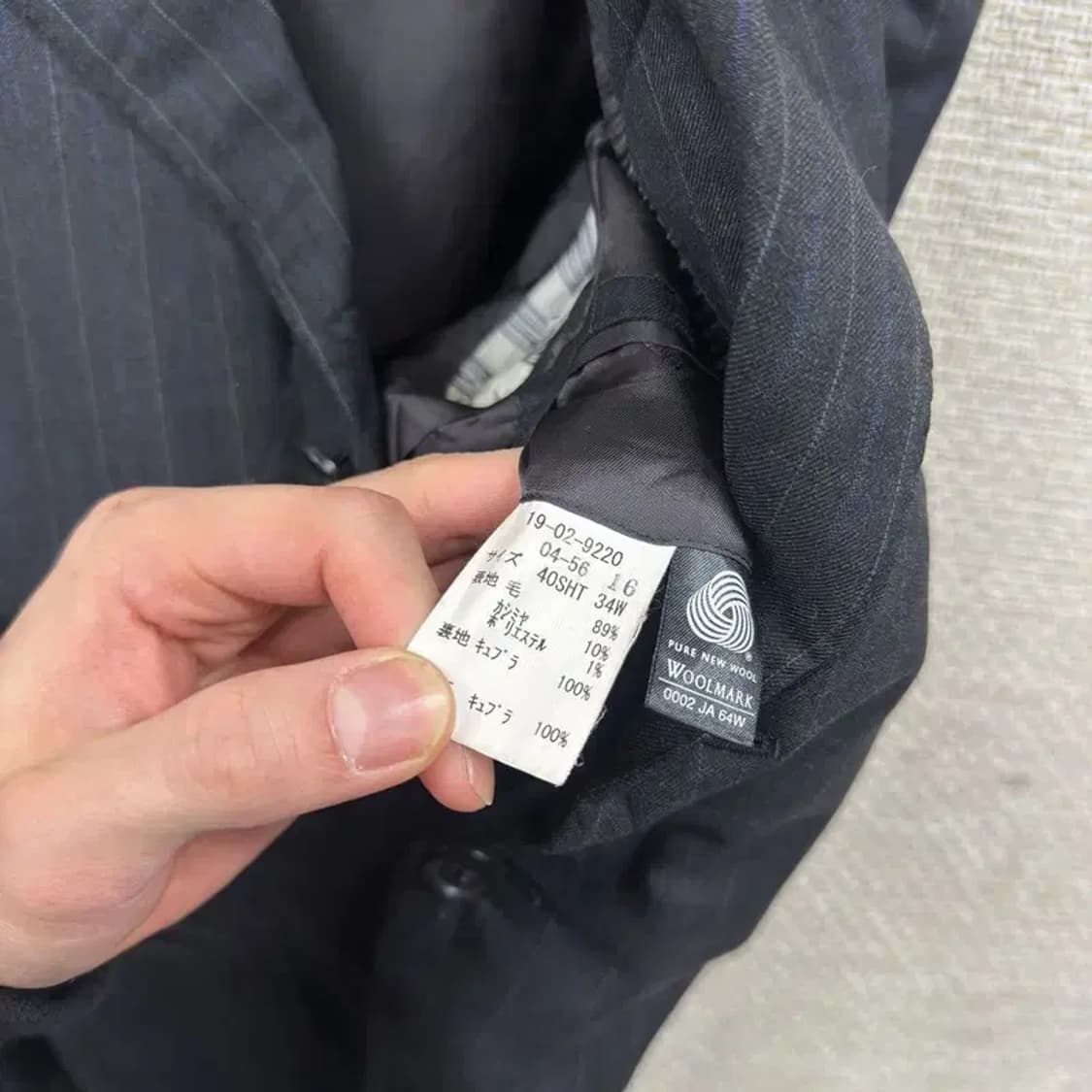 브룩스브라더스 캐주얼 버튼 울 블레이저 자켓 100 A02929 상품이미지5