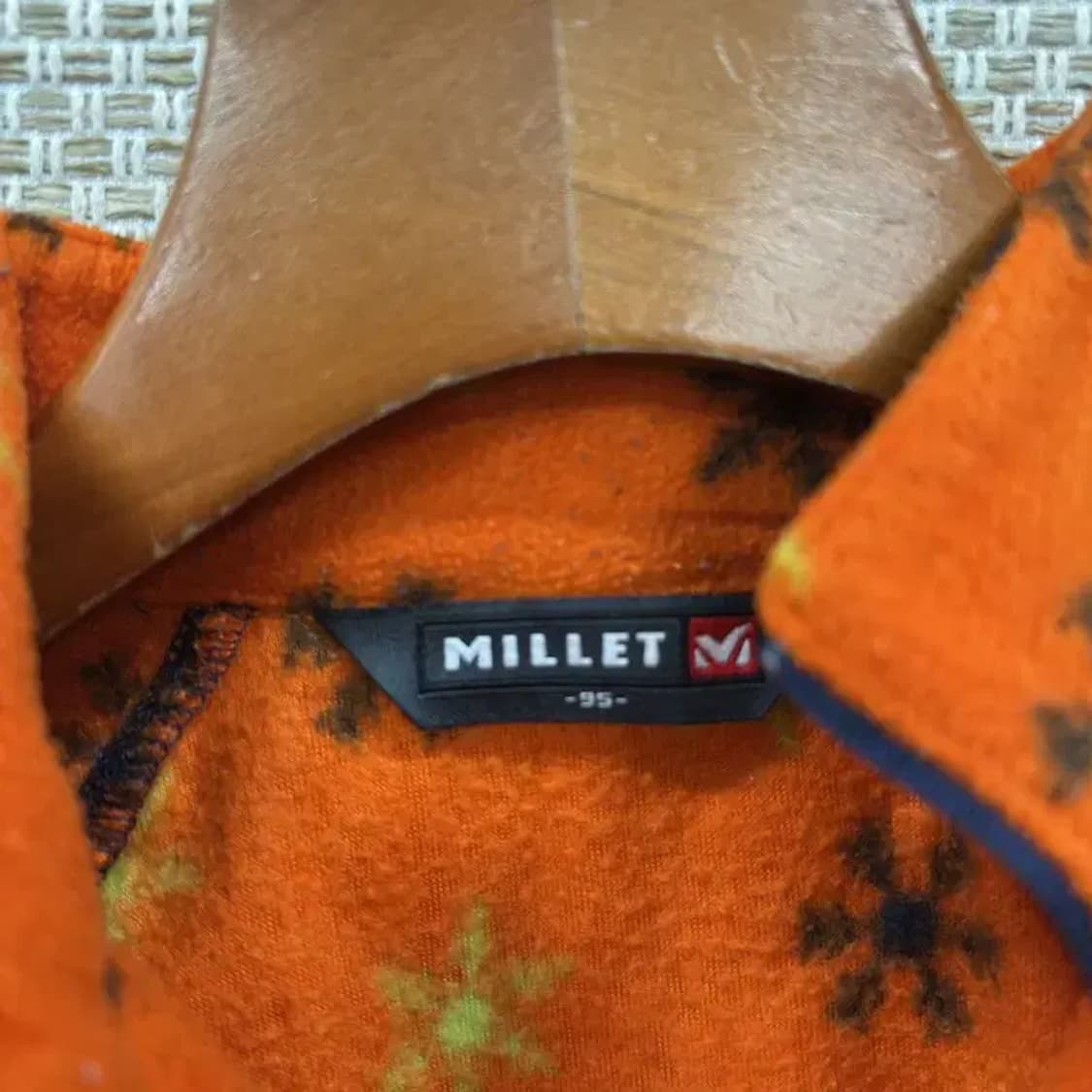 밀레 아웃도어 자수로고 반집업 후리스 M A02941 상품이미지3