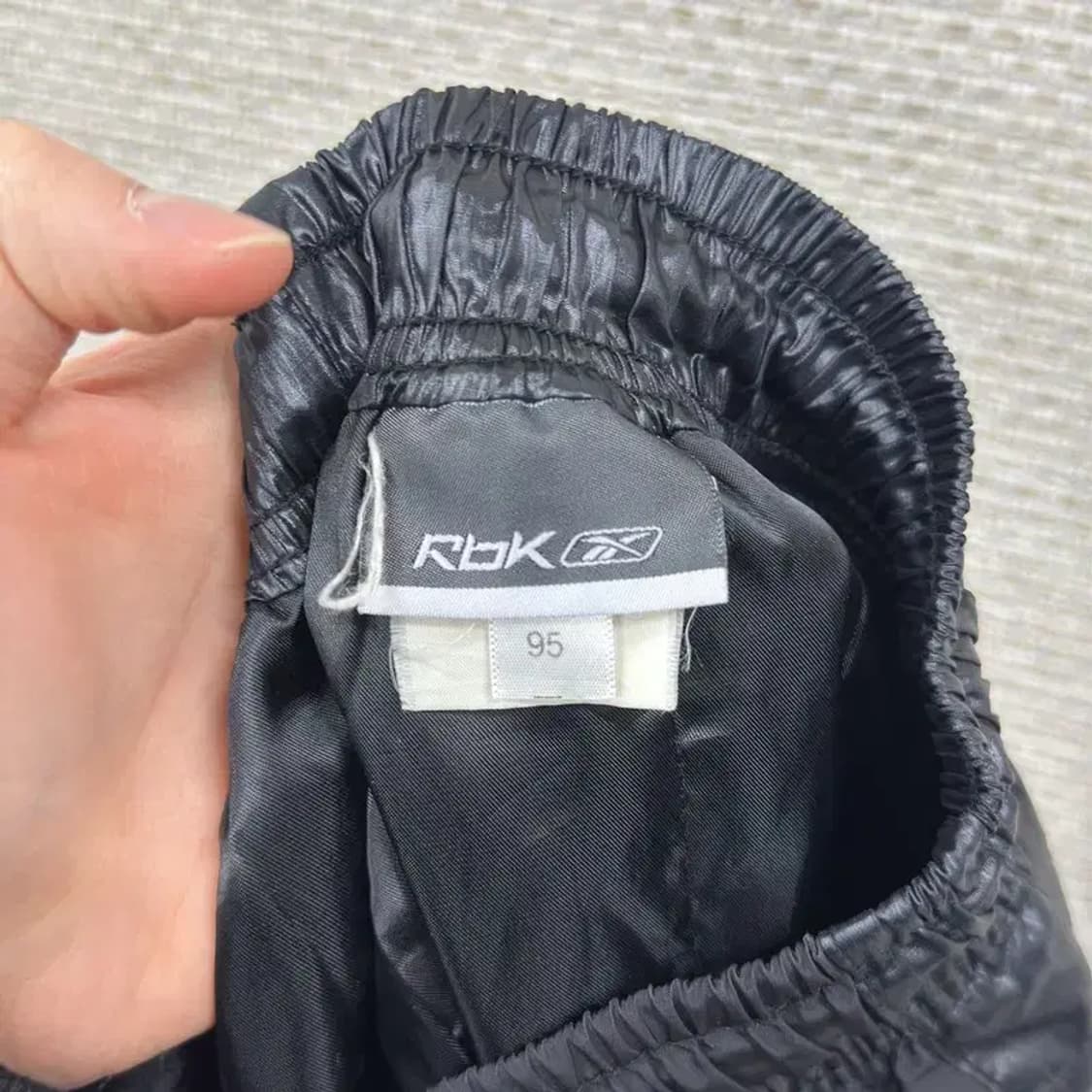 리복 자수로고 우븐 밴딩 츄리닝바지 95 A02958 상품이미지4