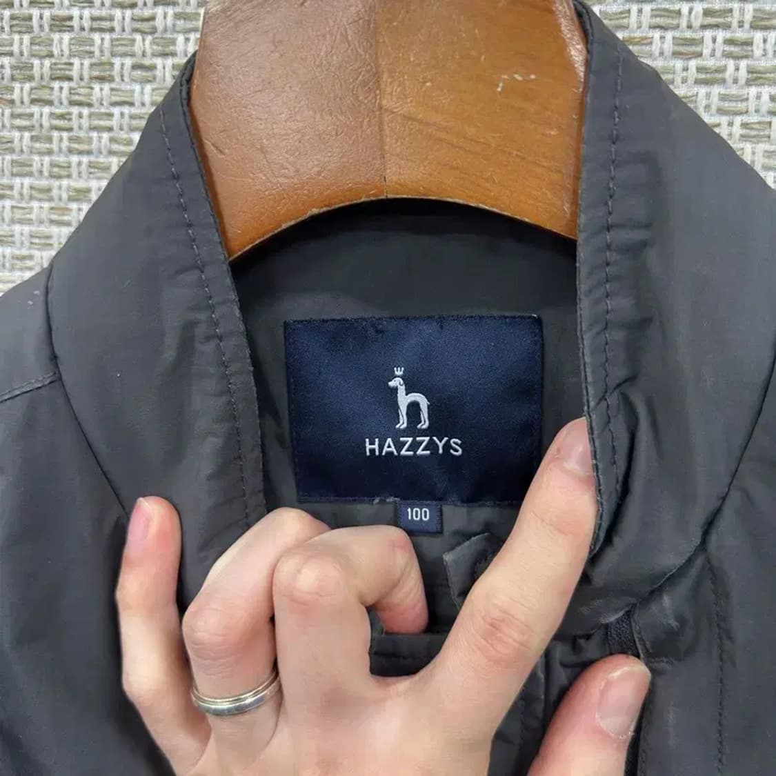 헤지스 캐주얼 윈드러너 바람막이 자켓 100 A02933 상품이미지3