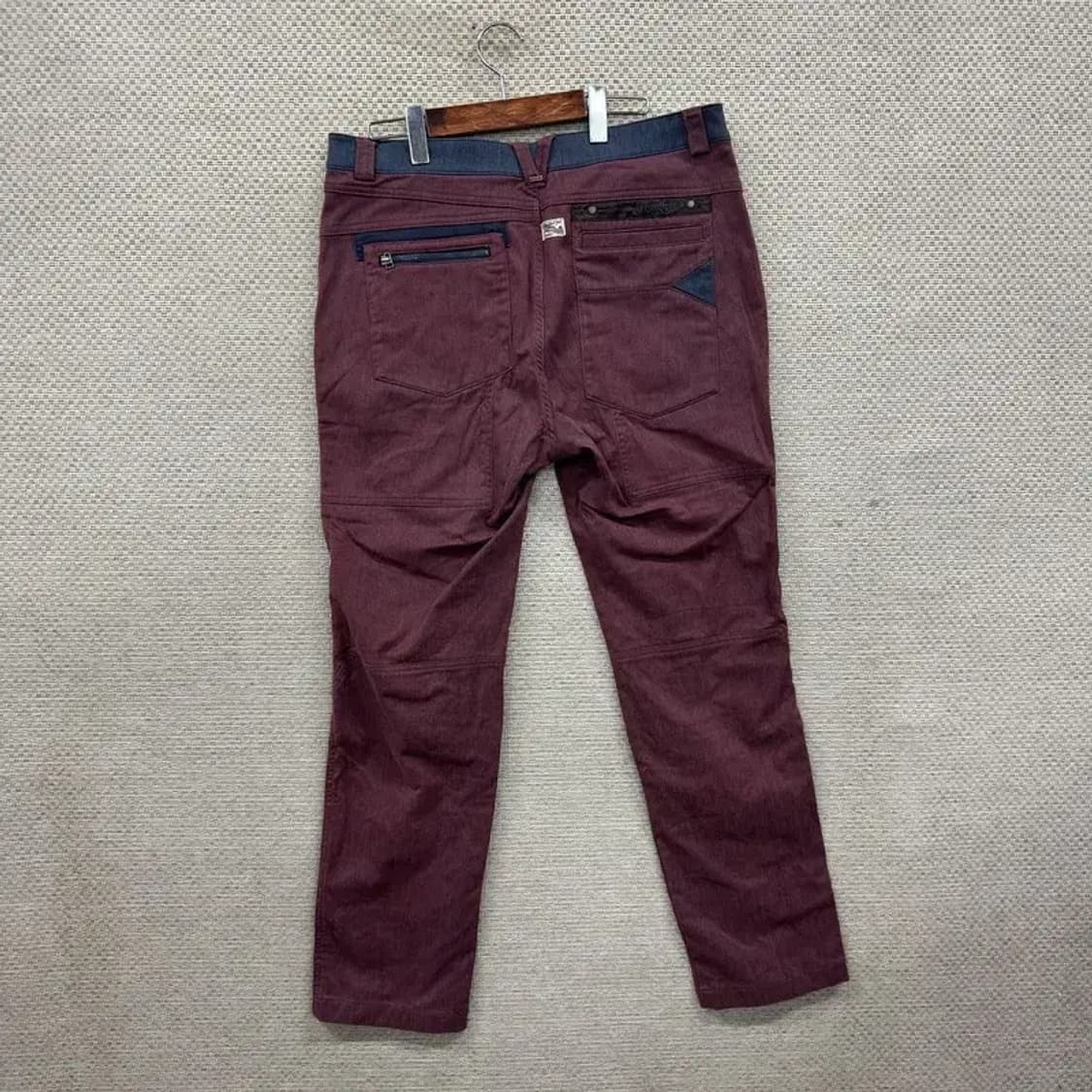 블랙야크 아웃도어 자수로고 카고 약기모 등산 바지 36인치 A02962 상품이미지2