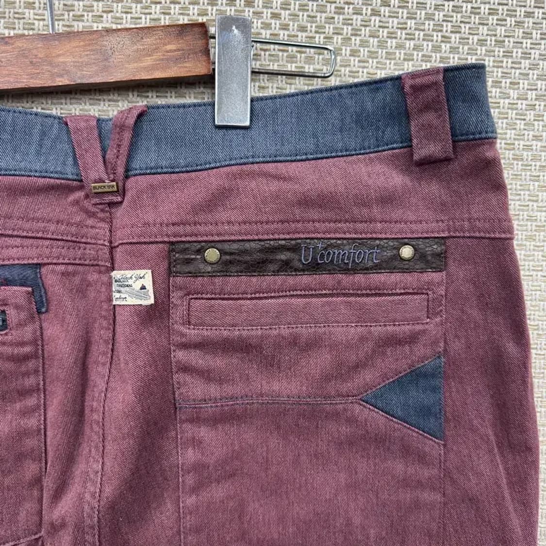 블랙야크 아웃도어 자수로고 카고 약기모 등산 바지 36인치 A02962 상품이미지3