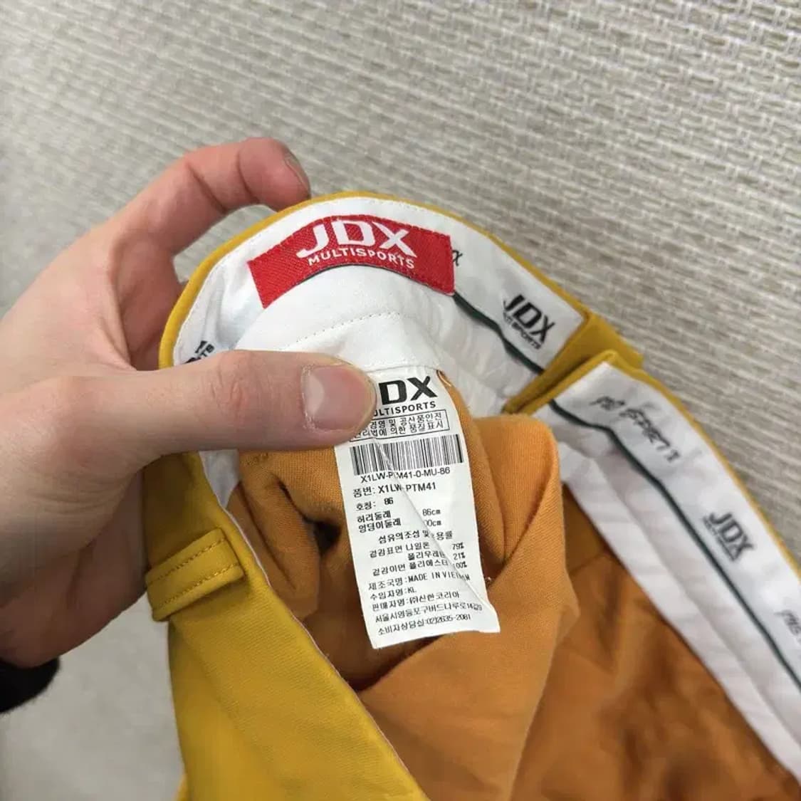 JDX 골프 캐주얼 약기모 바지 86 A02963 상품이미지3