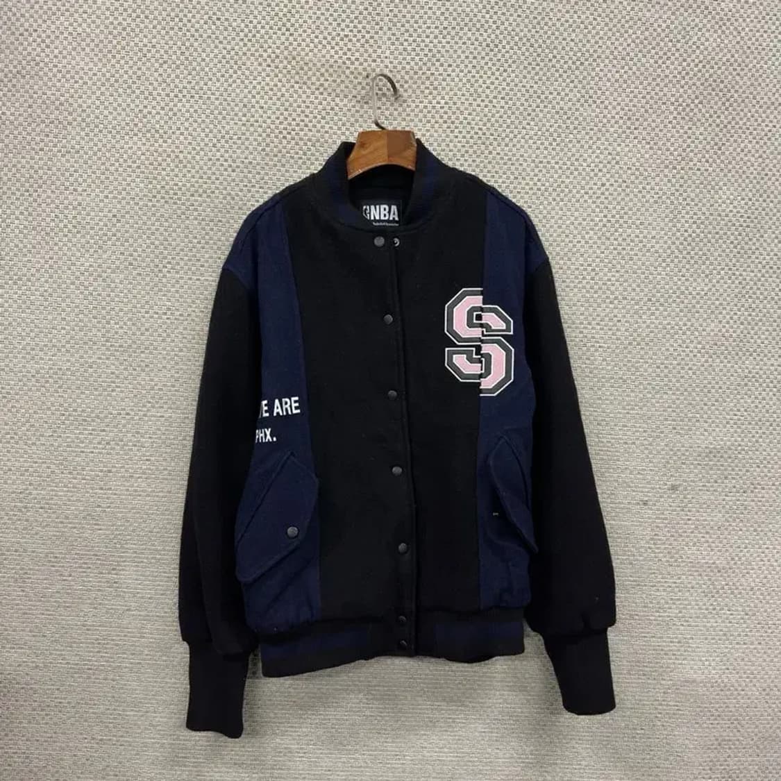 NBA 올드스쿨 울 바시티자켓 야구잠바 F A03010 상품이미지1