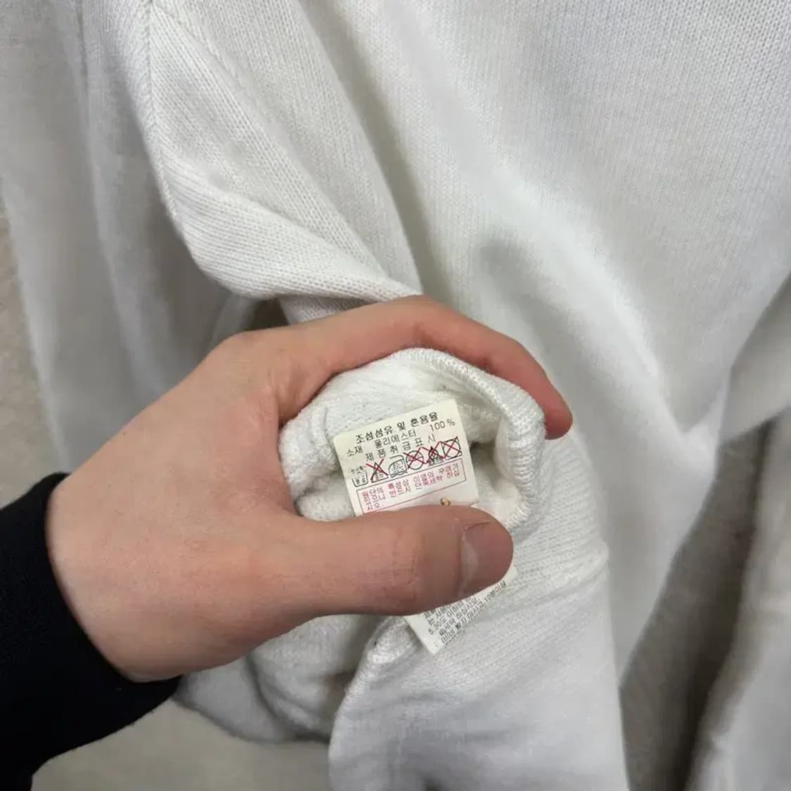 디스커버리 캐주얼 자수로고 플리스 후리스 집업 90 A03015 상품이미지4