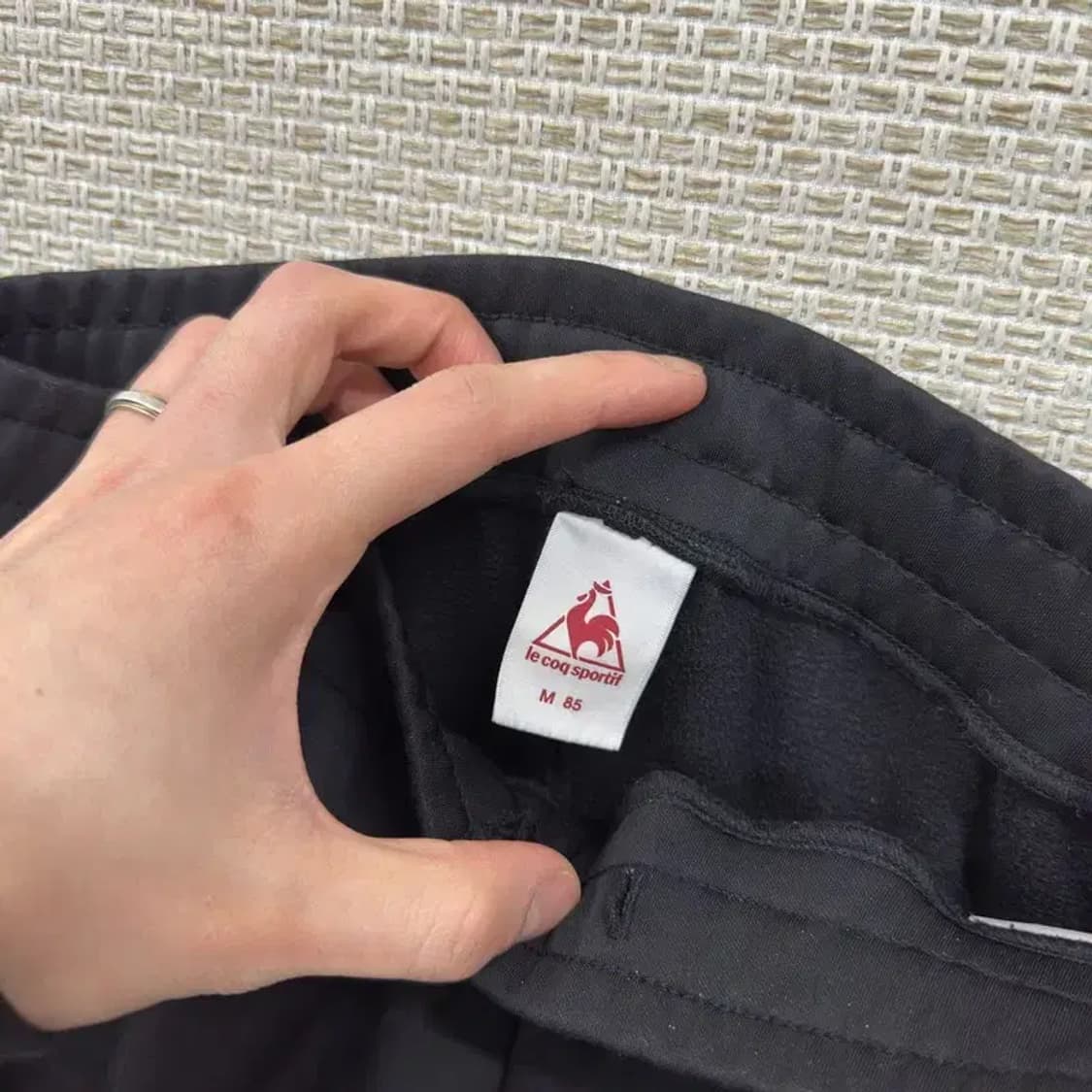 르꼬끄 자수로고 약기모 트랙팬츠 츄리닝바지 M A03039 상품이미지3