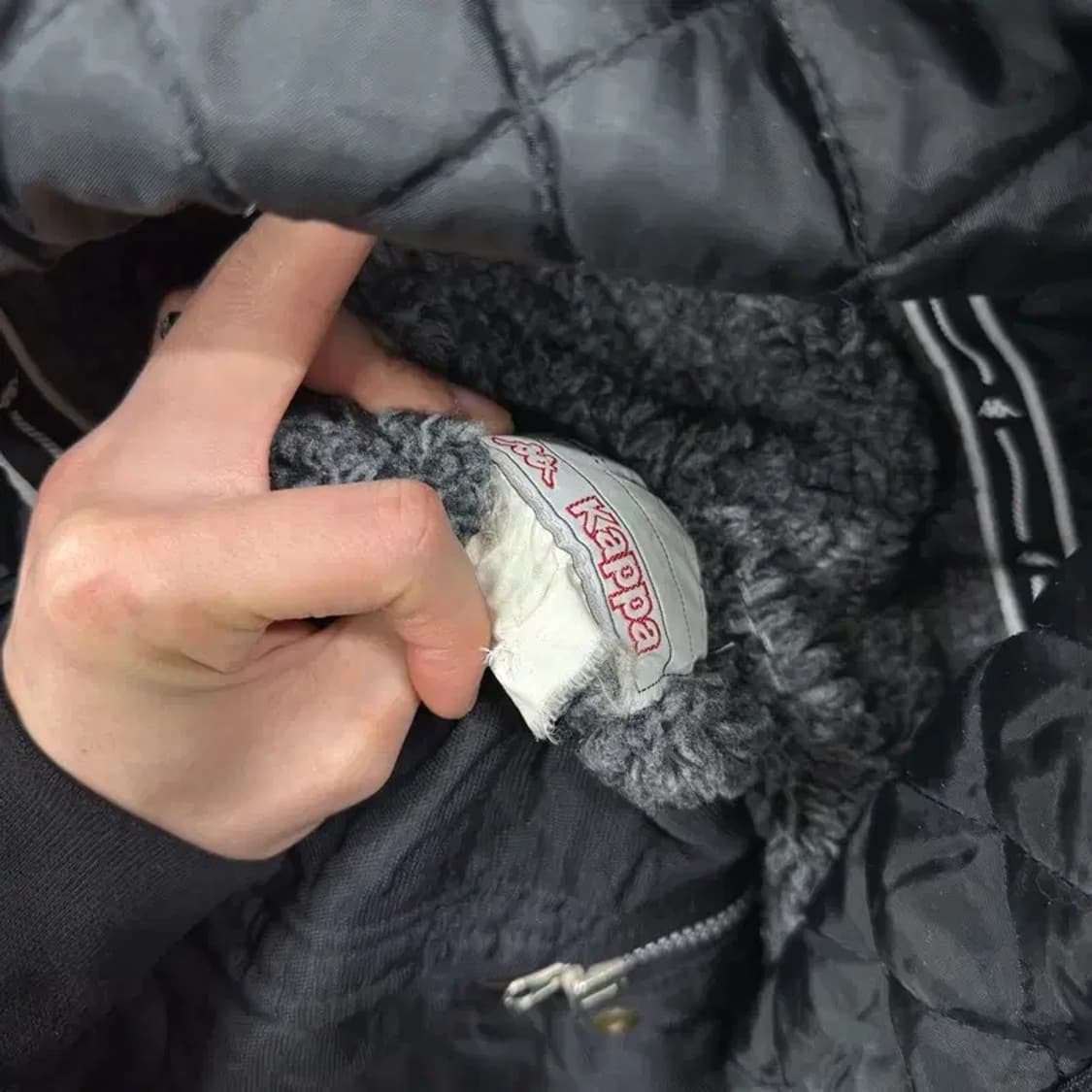 카파 KAPPA 백로고 돕바 올드스쿨 바람막이 자켓 XL A03007 상품이미지3