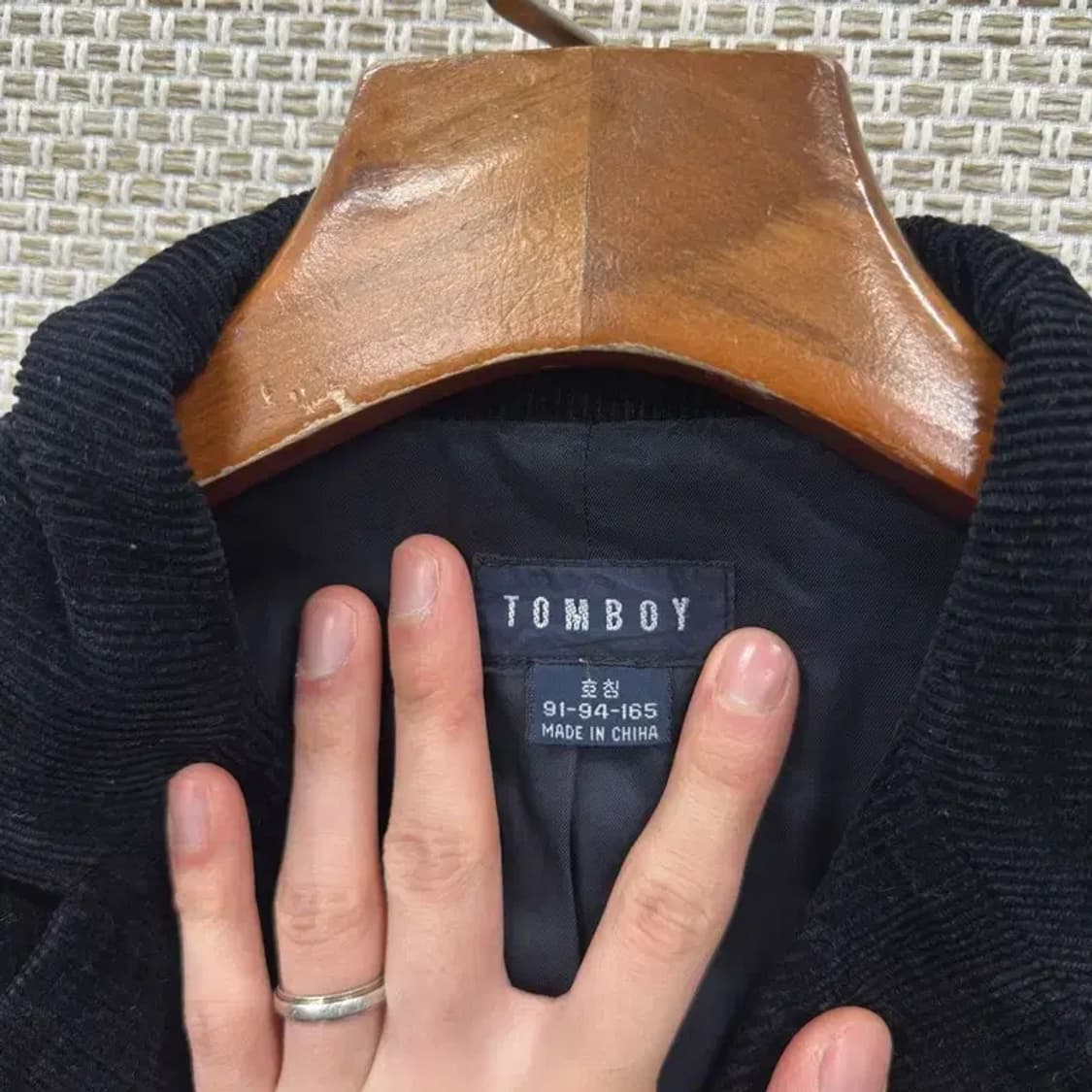 톰보이 올드스쿨 코듀로이 골덴 블레이저 자켓 91 A03016 상품이미지3