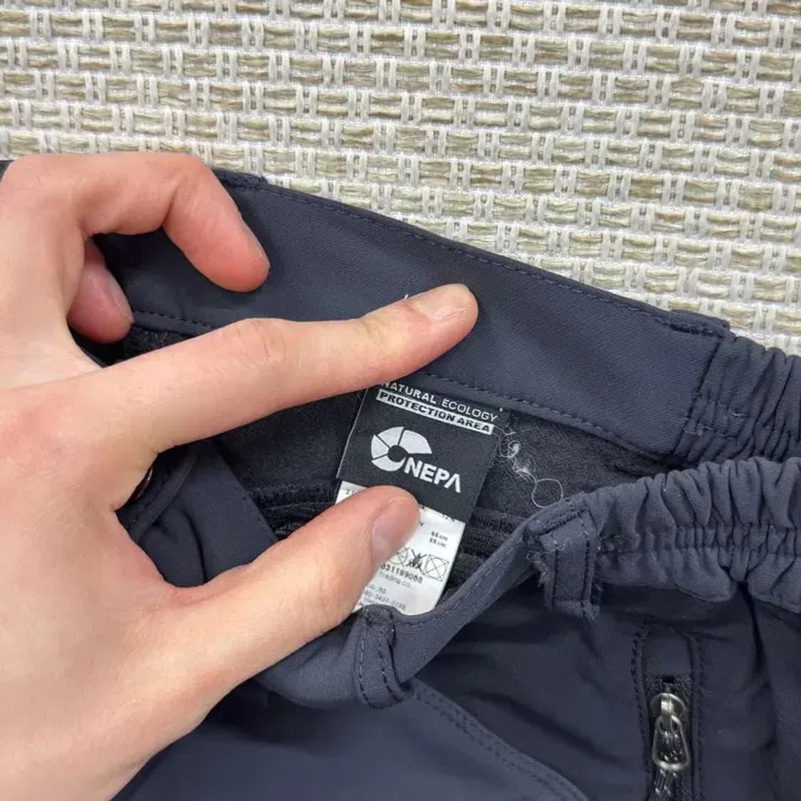 네파 아웃도어 자수로고 약기모 등산 바지 68 A03040 상품이미지4