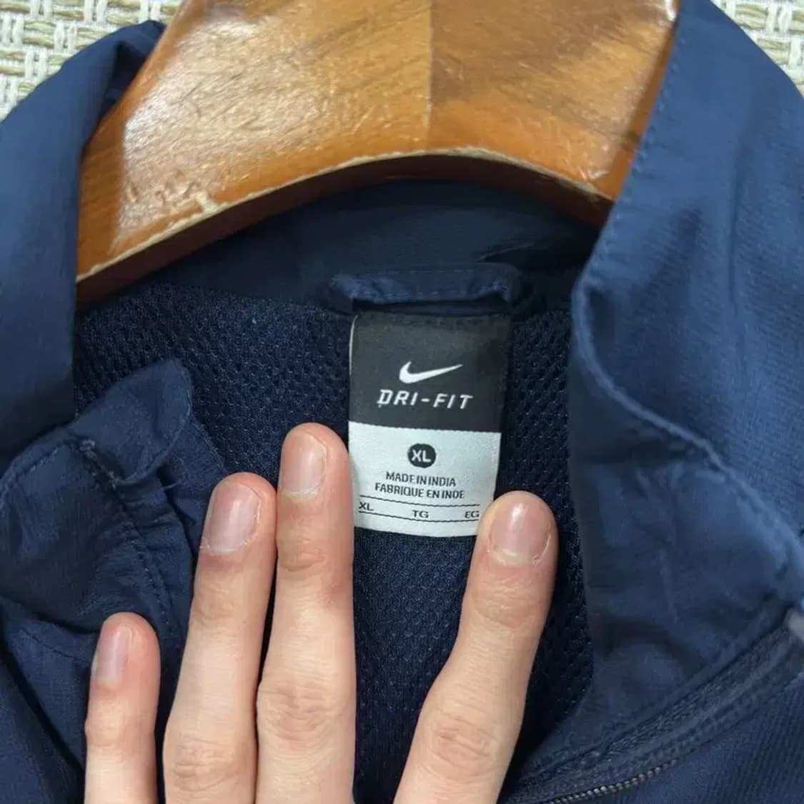 나이키 캐주얼 자수로고 윈드러너 바람막이 XL A03024 상품이미지3