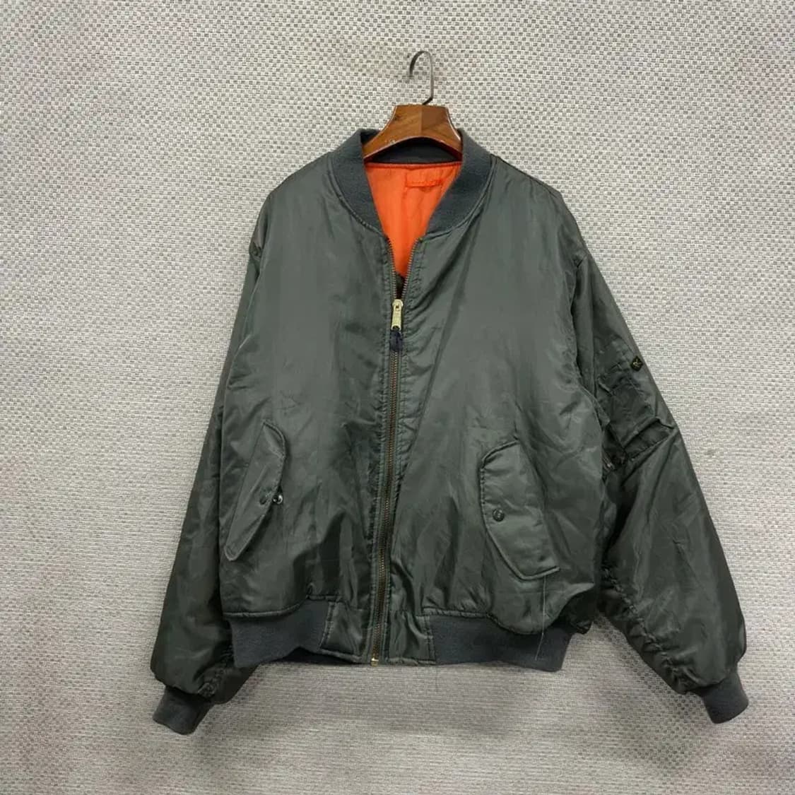 알파인더스트리스 MA-1 리버시블 항공점퍼 자켓 105 A03084 상품이미지1