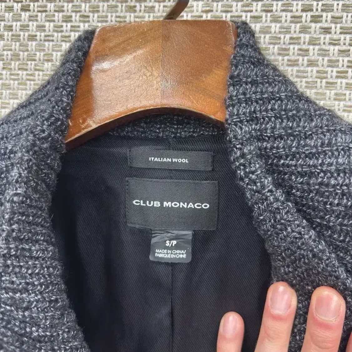 클럽 모나코 클래식 울 코트 자켓 S A03086 상품이미지3