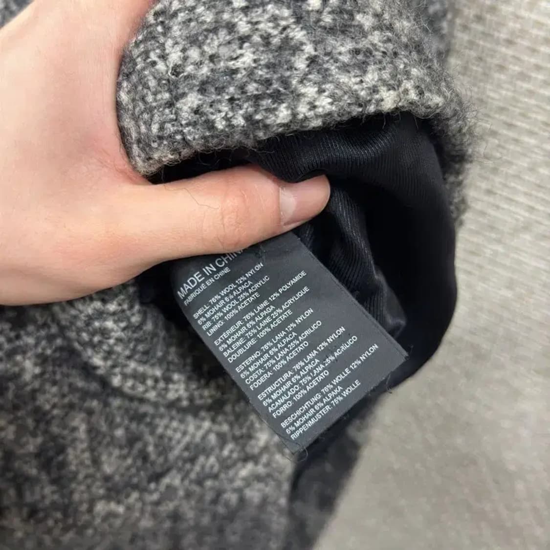 클럽 모나코 클래식 울 코트 자켓 S A03086 상품이미지4