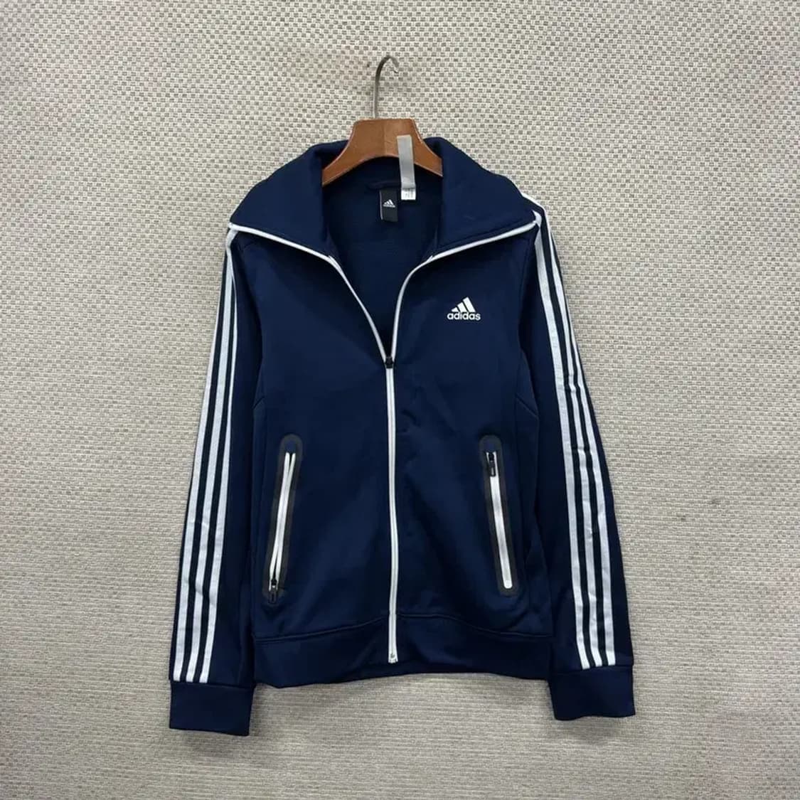 아디다스 캐주얼 프린팅로고 약기모 트랙탑 져지 집업 90 A03089 상품이미지1