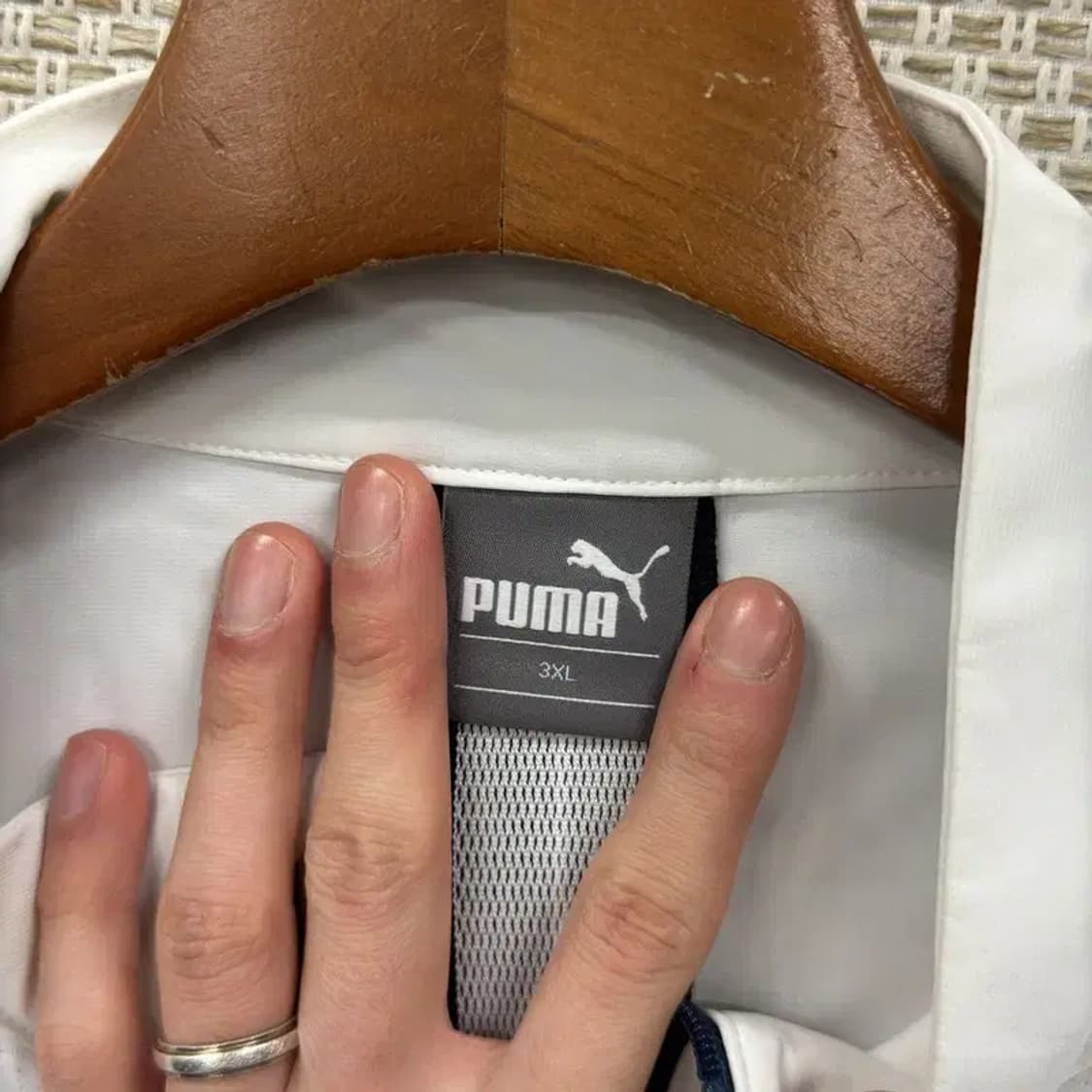 푸마 캐주얼 프린팅로고 홑겹 집업 3XL A03090 상품이미지3