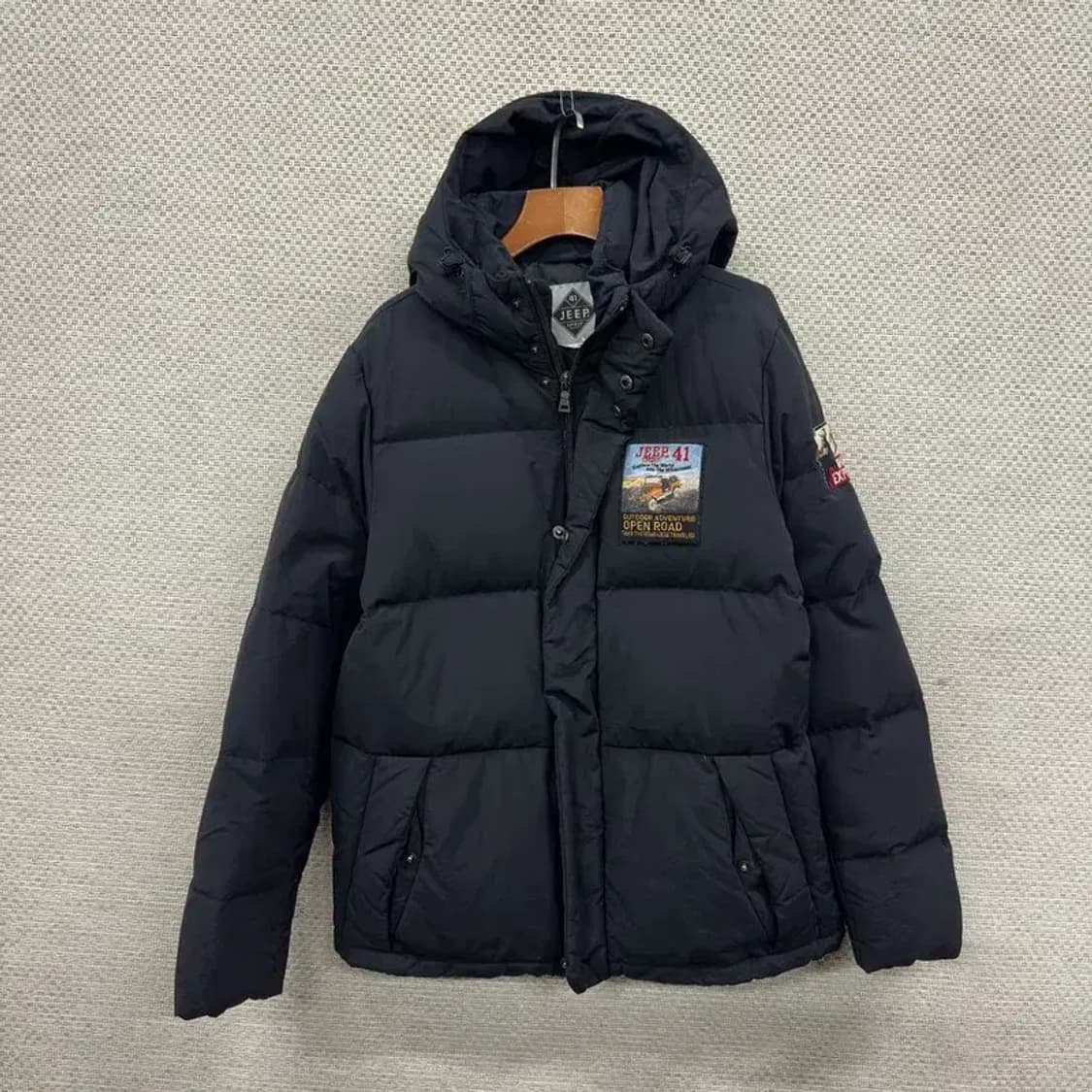 지프 JEEP 캐주얼 오리털 덕다운 패딩 점퍼 XL A03091 상품이미지1