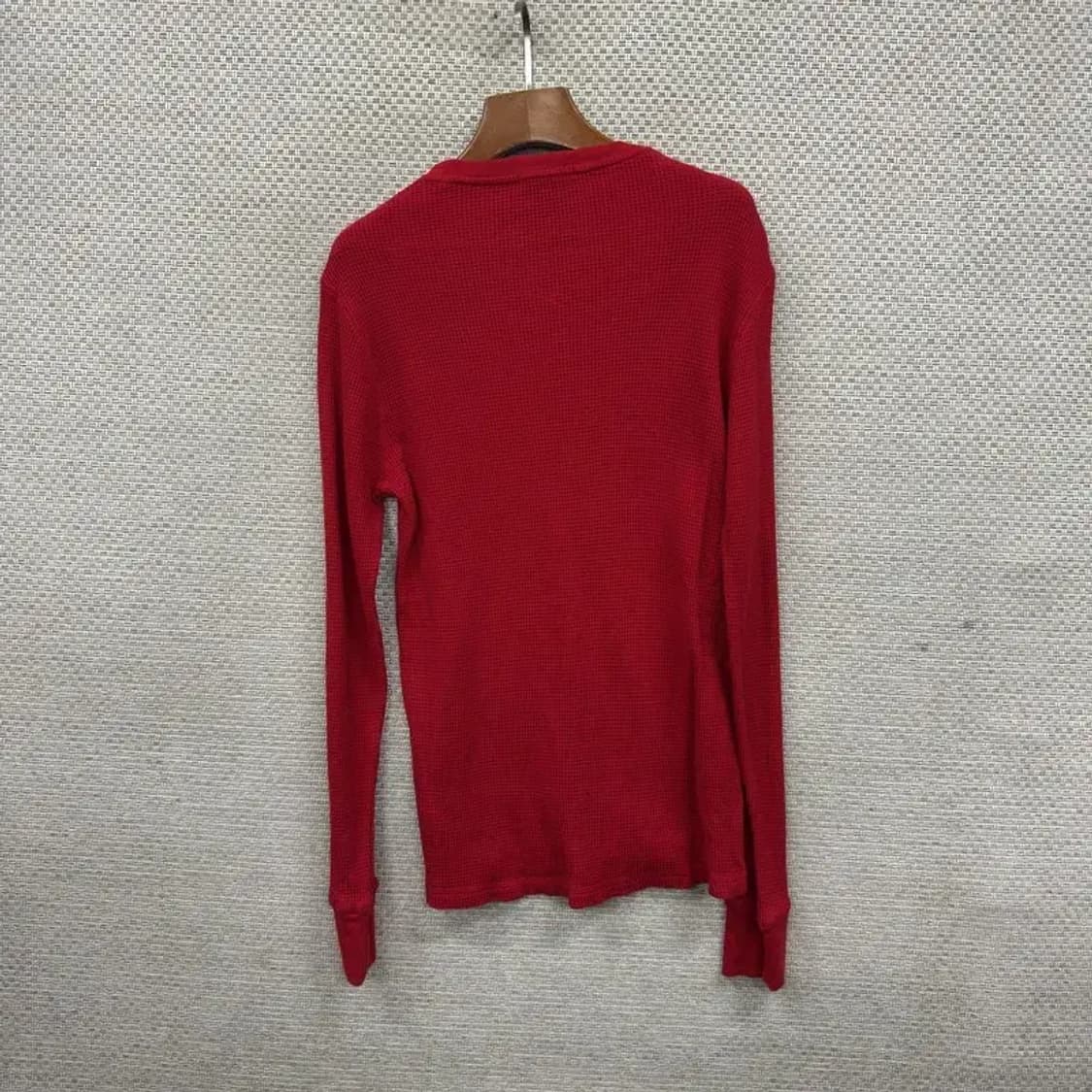 폴로 랄프로렌 캐주얼 자수로고 와플 롱슬리브 긴팔티 L A03095 상품이미지2