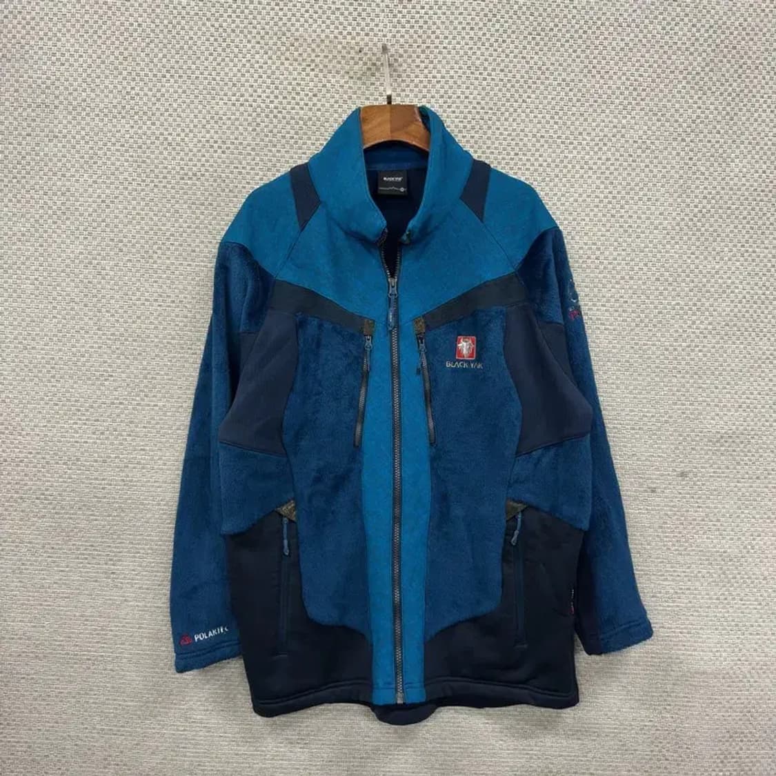 블랙야크 아웃도어 자수로고 등산 집업 105 A03101 상품이미지1