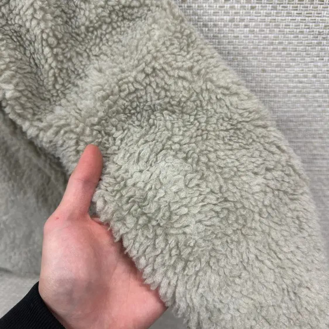 디스커버리 자수로고 양털 플리스 후리스 후드집업 90 A03105 상품이미지4