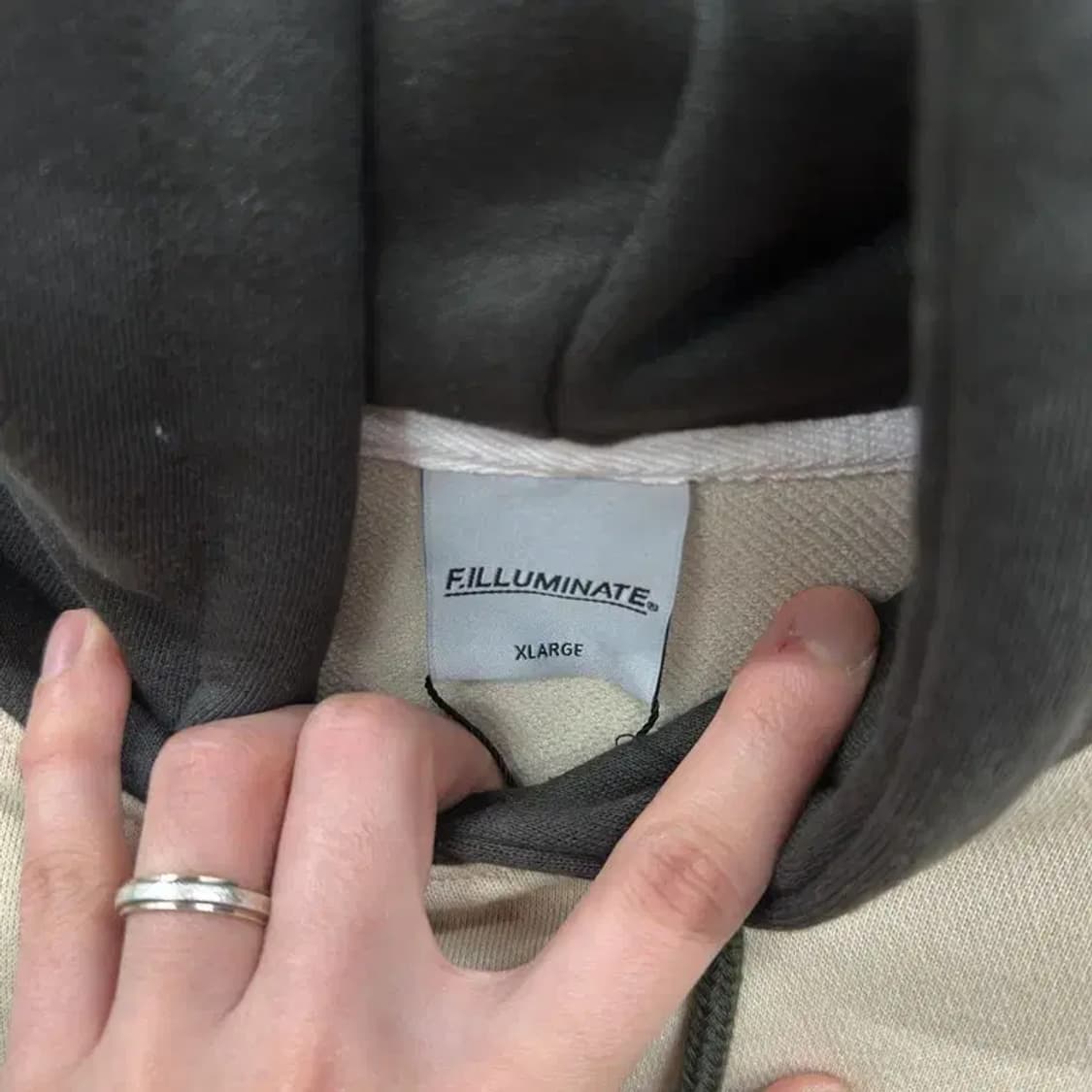 필루미네이트 캐주얼 프린팅 후드티 XL A03109 상품이미지3