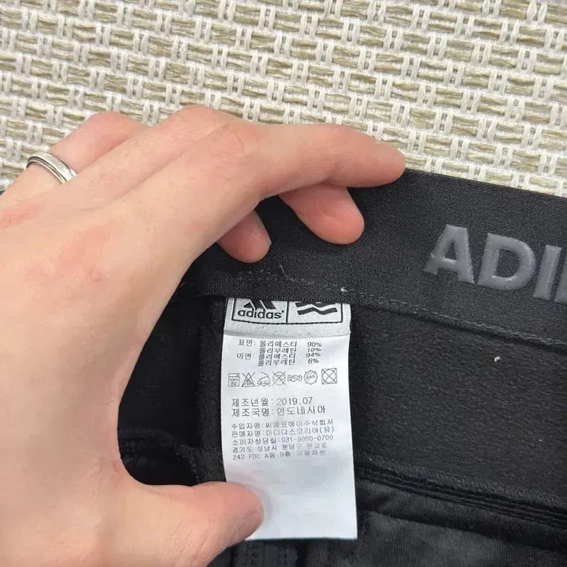 아디다스 골프 프린팅로고 약기모 바지 70 A03118 상품이미지3