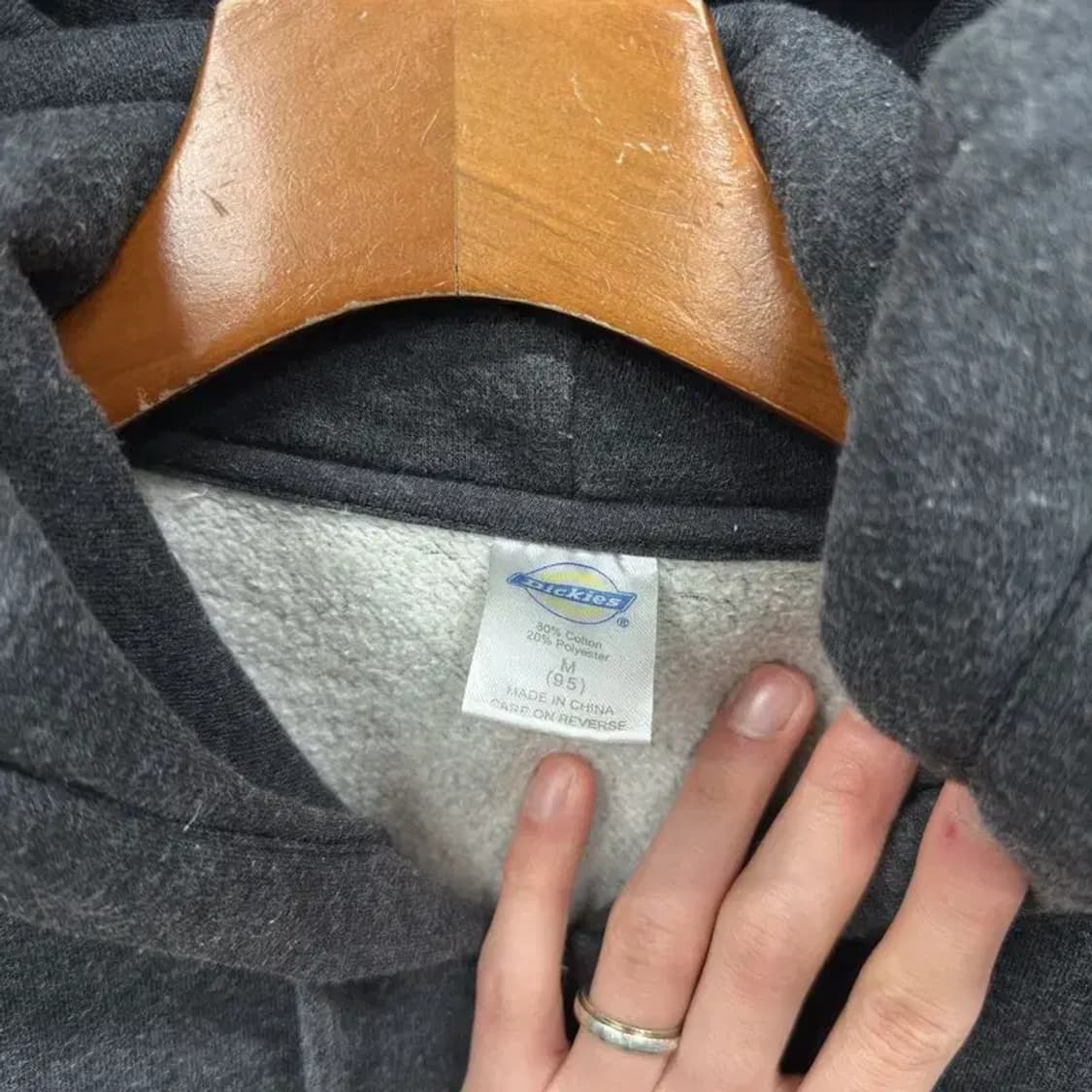 디키즈 캐주얼 프린팅로고 약기모 후드집업 M A03113 상품이미지3