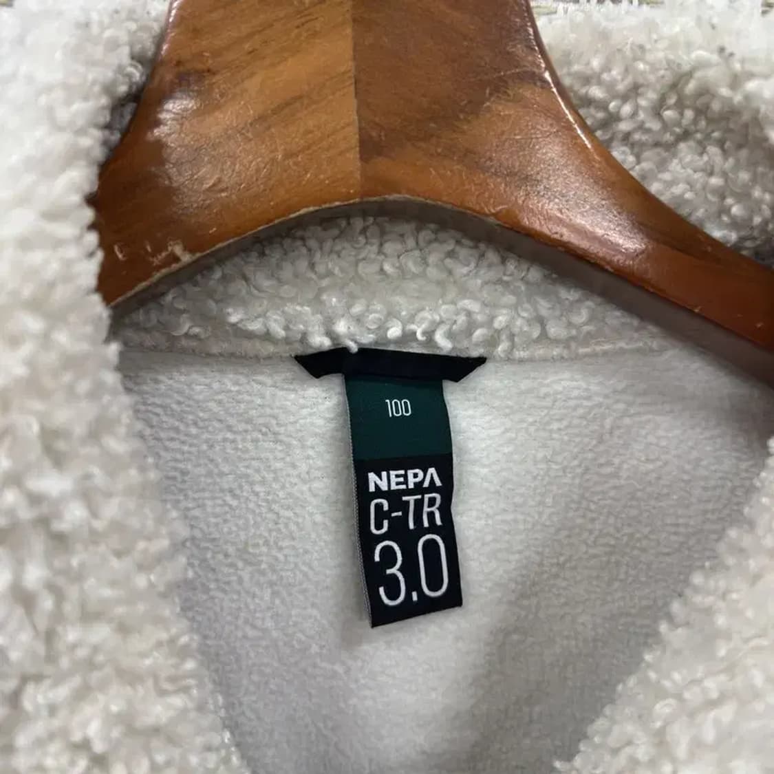 네파 아웃도어 자수로고 양털 플리스 후리스 집업 M A03104 상품이미지3