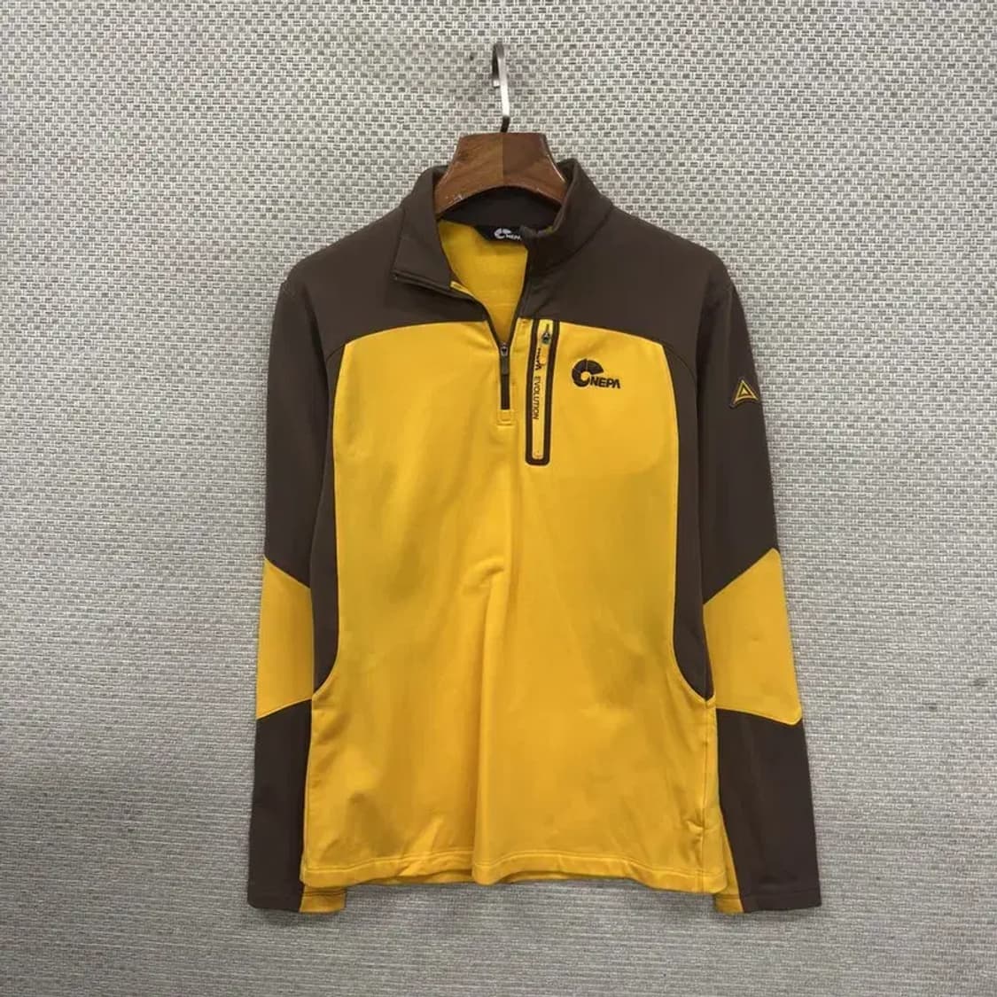 네파 아웃도어 자수로고 가을 반집업 긴팔티 90 A03166 상품이미지1