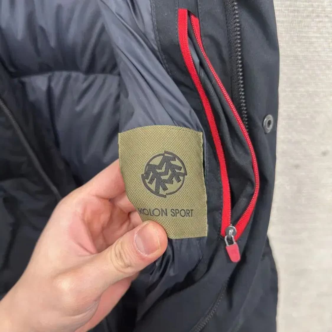 코오롱스포츠 거위털 구스다운 롱 패딩 점퍼 85 A03174 상품이미지3