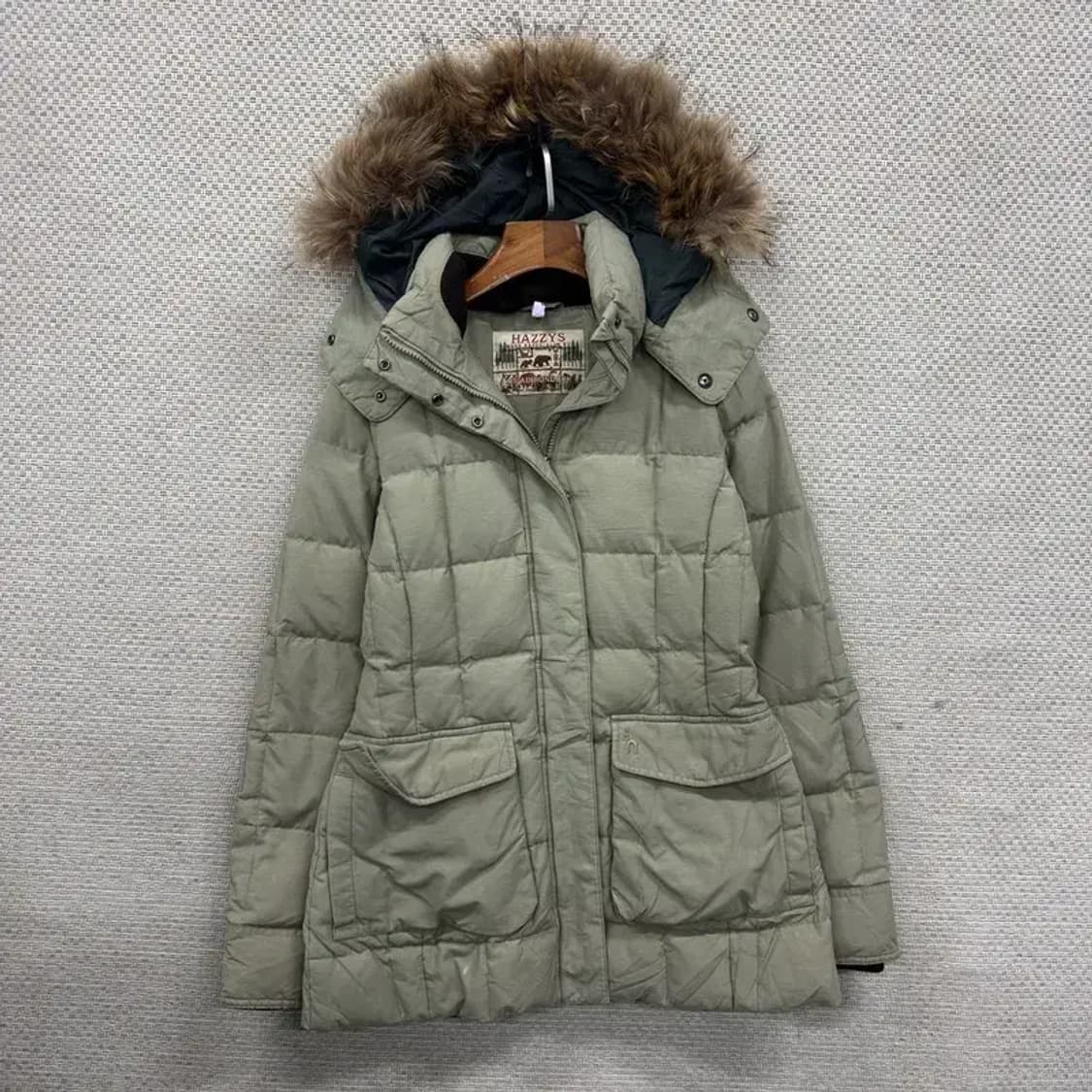 헤지스 캐주얼 오리털 덕다운 패딩 점퍼 M A03184 상품이미지1