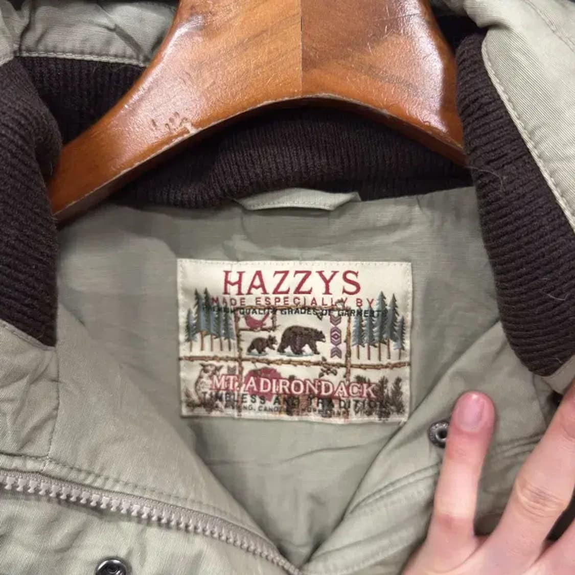 헤지스 캐주얼 오리털 덕다운 패딩 점퍼 M A03184 상품이미지3