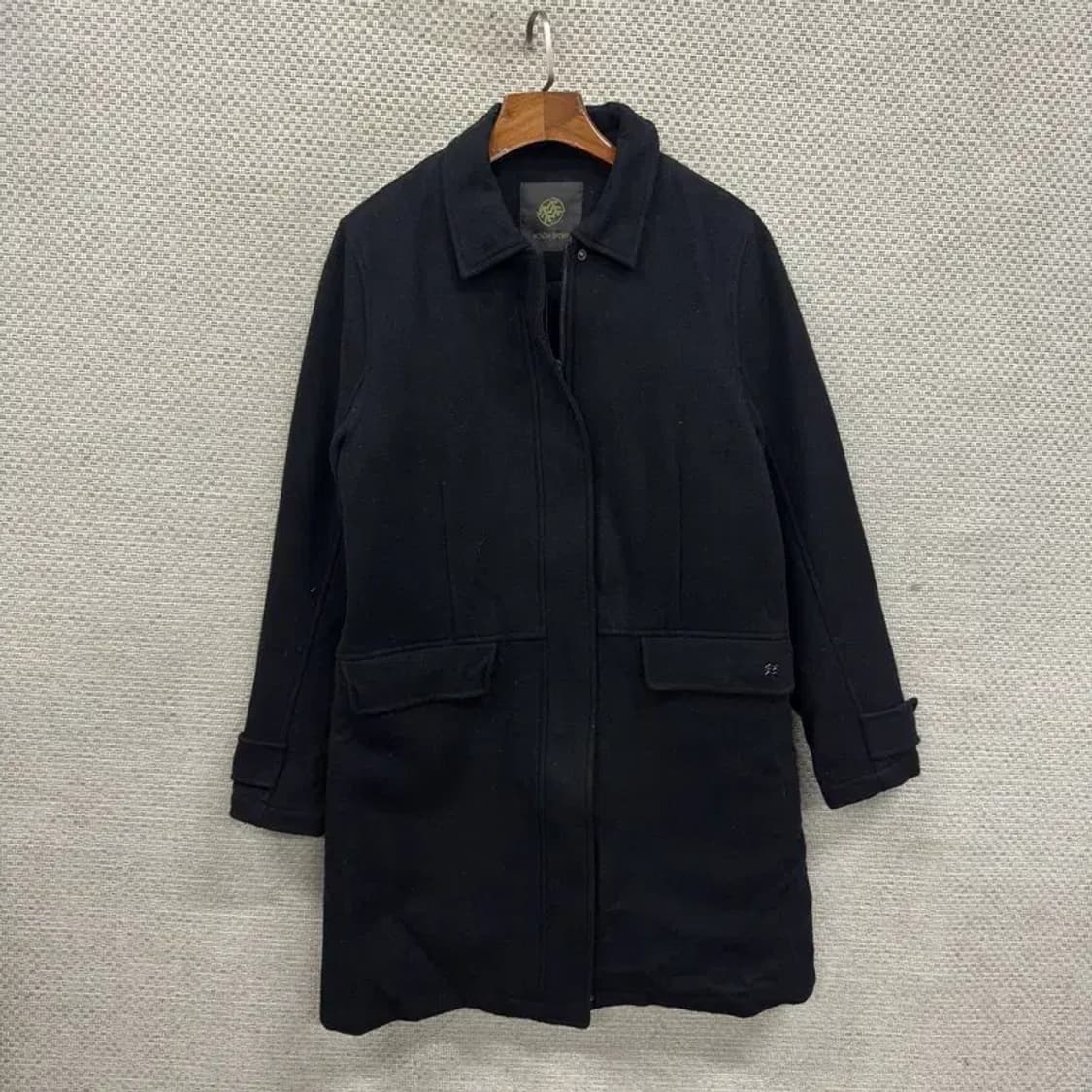 코오롱스포츠 누빔 패딩 거위털 구스다운 울 코트 100 A03185 상품이미지1