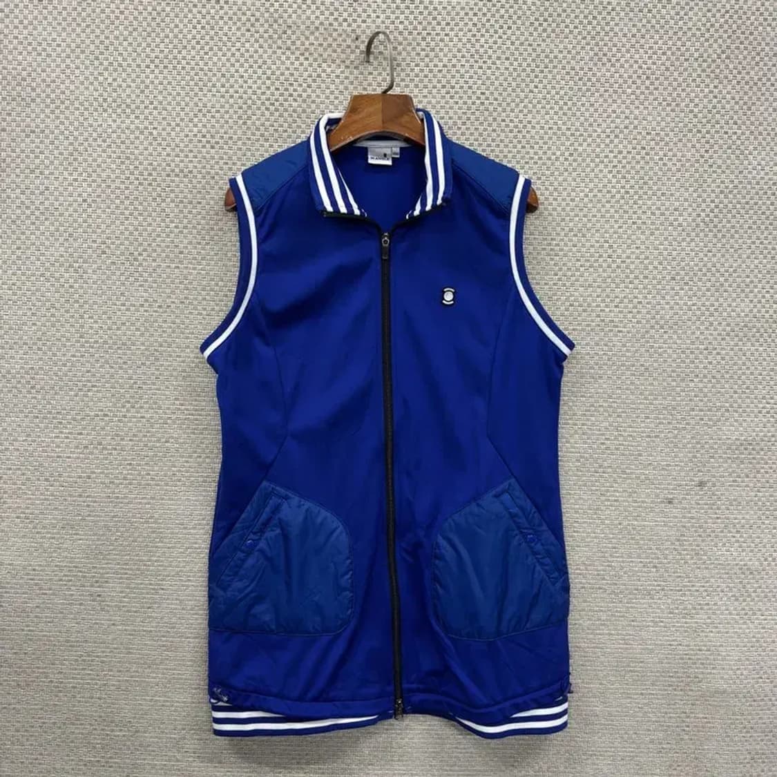 와이드앵글 골프 캐주얼 롱 조끼 베스트 100 A03192 상품이미지1