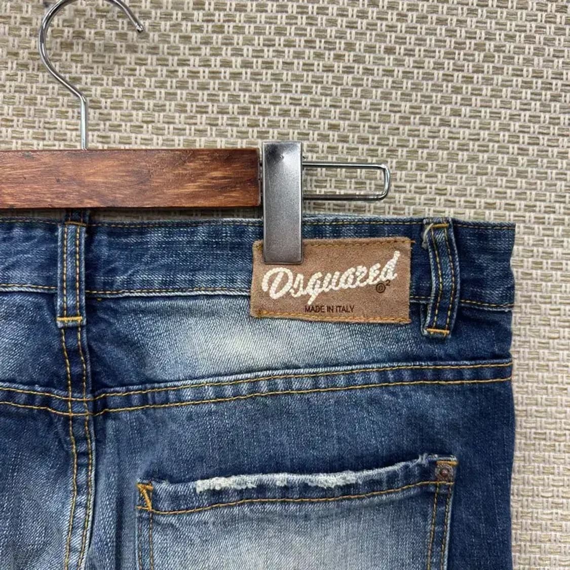 디스퀘어드2 빈티지워싱 데님 청바지 52 A03194 상품이미지3