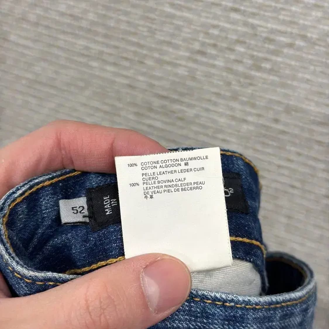 디스퀘어드2 빈티지워싱 데님 청바지 52 A03194 상품이미지5