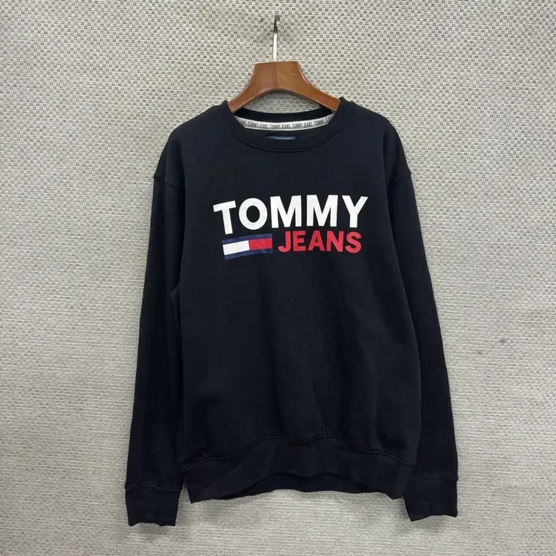 타미힐피거 캐주얼 빅프린팅로고 약기모 스웻셔츠 맨투맨 L A03170 상품이미지1