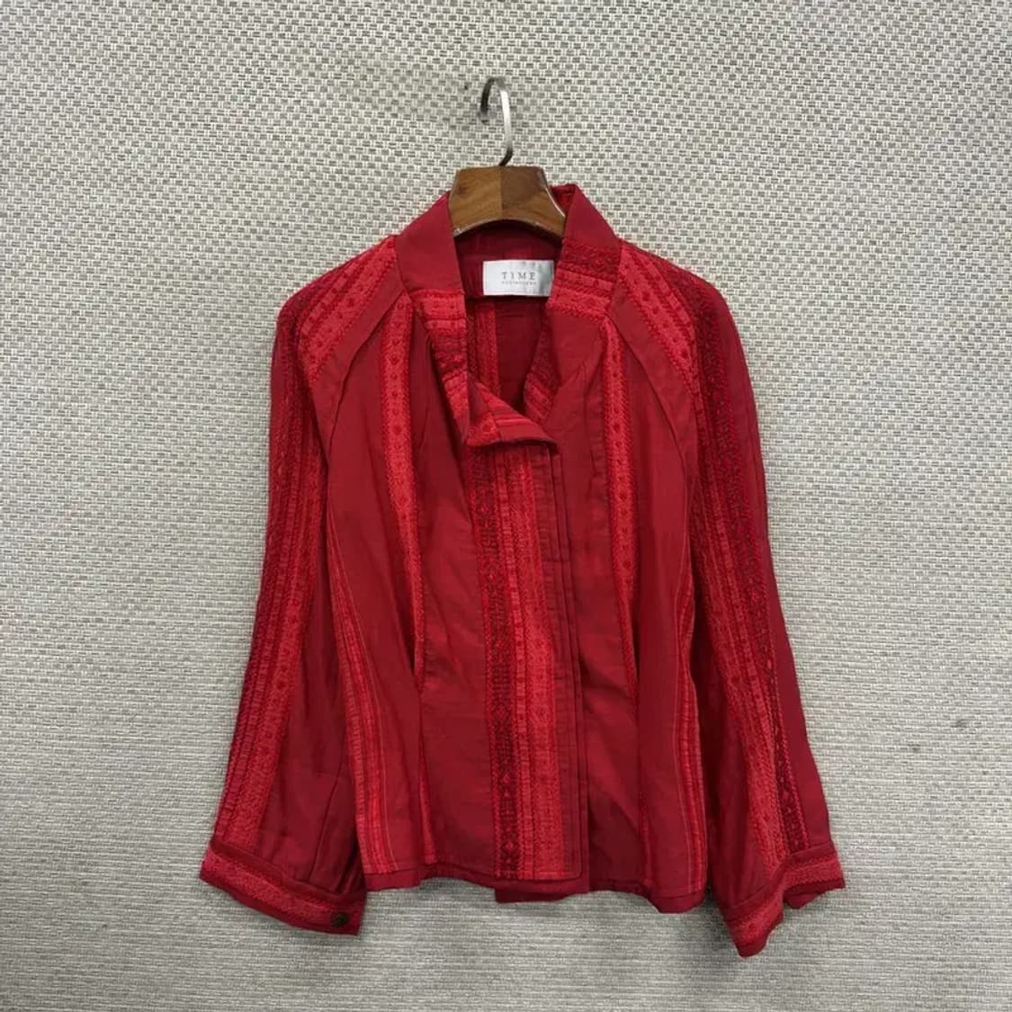 타임 한섬 에스닉 레이스 숏 자켓 82 A03186 상품이미지1