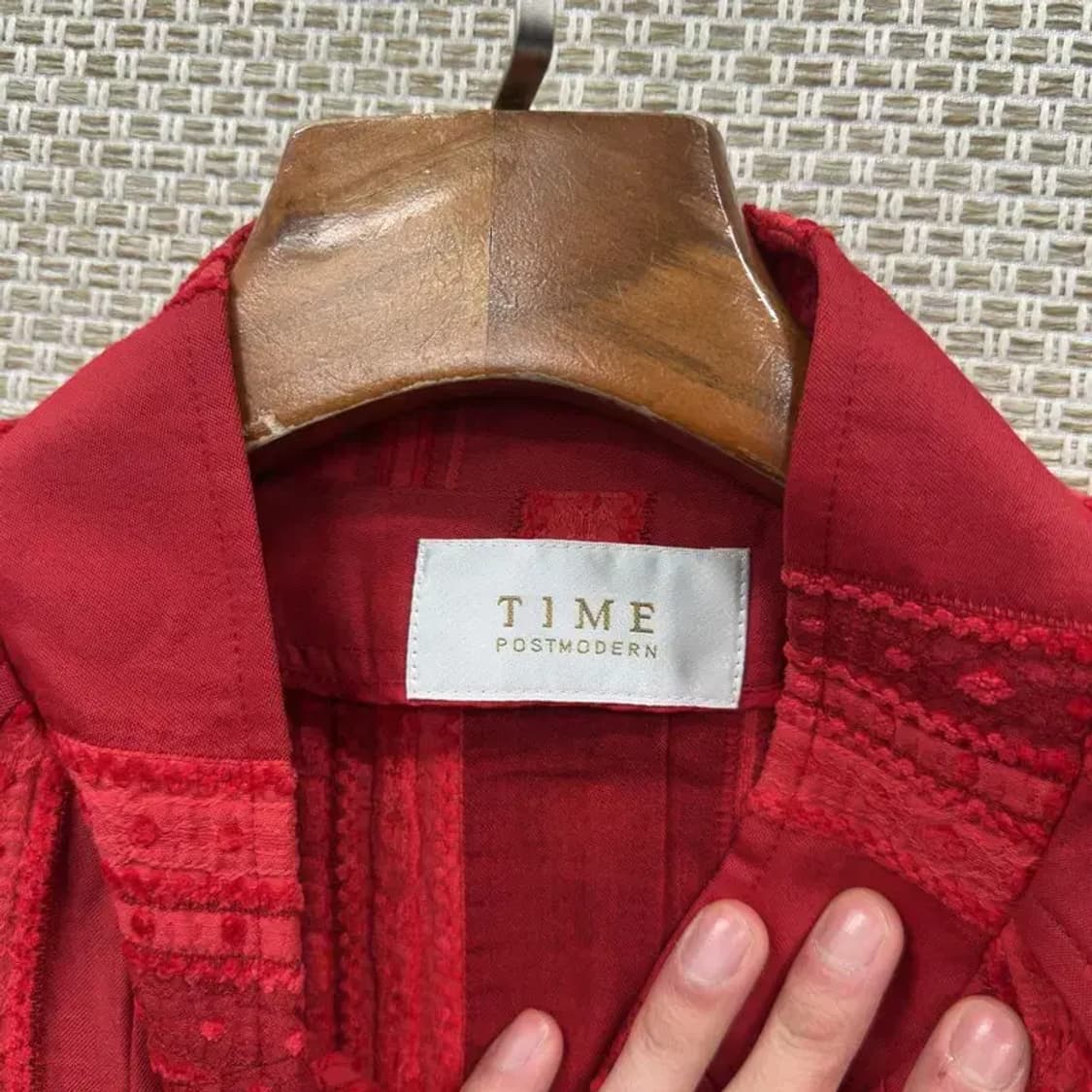 타임 한섬 에스닉 레이스 숏 자켓 82 A03186 상품이미지3