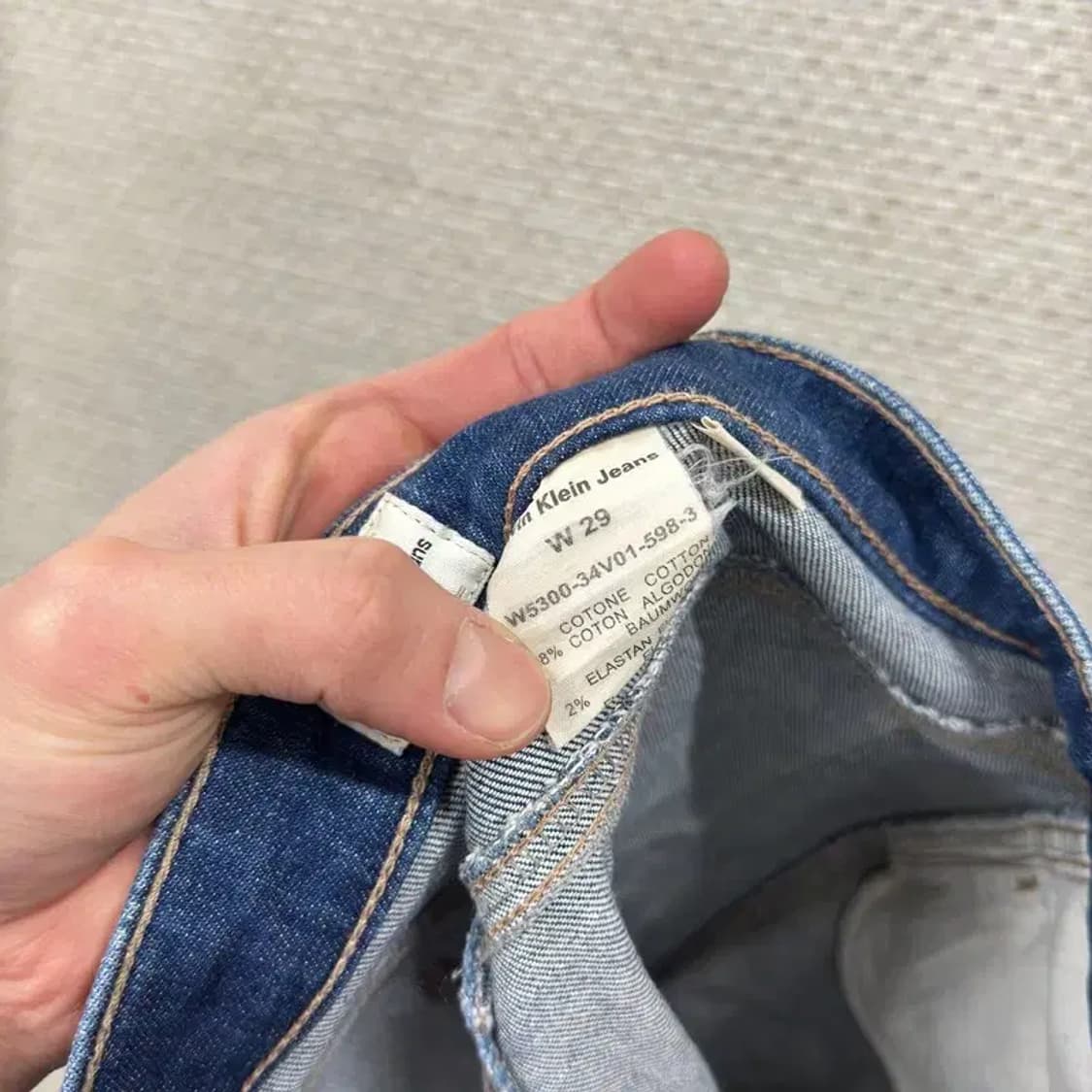 캘빈클라인 캐주얼 데님 청바지 29인치 A03200 상품이미지5