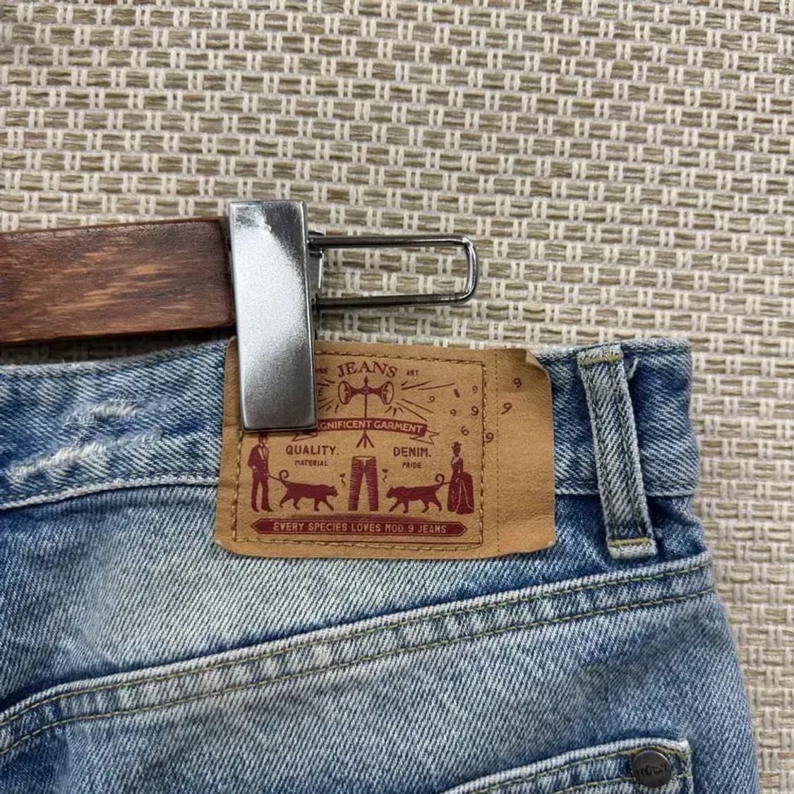 모드나인 캐주얼 데님 청바지 31인치 A03201 상품이미지3