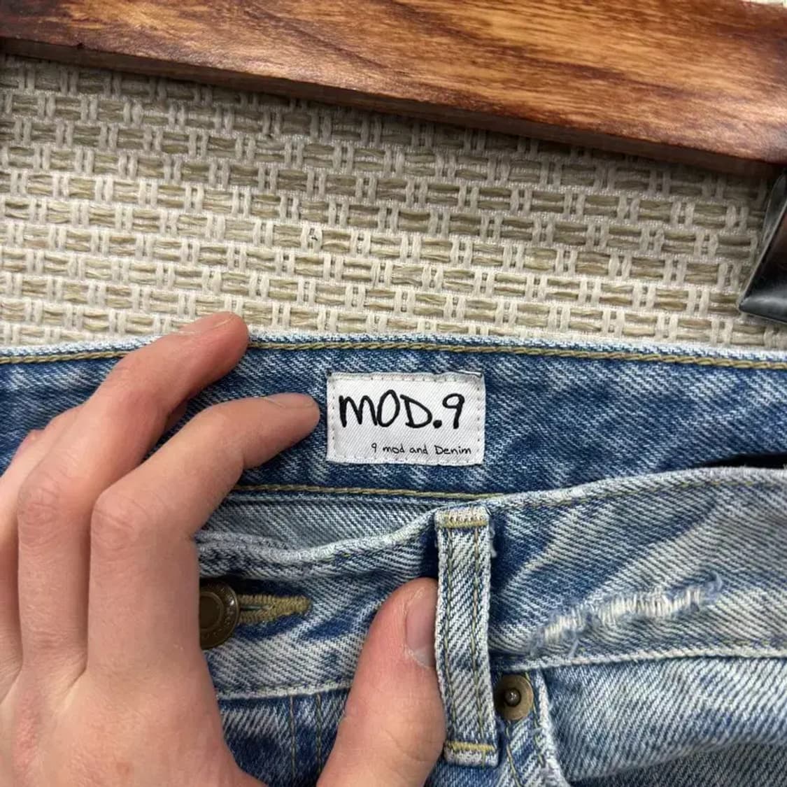 모드나인 캐주얼 데님 청바지 31인치 A03201 상품이미지4