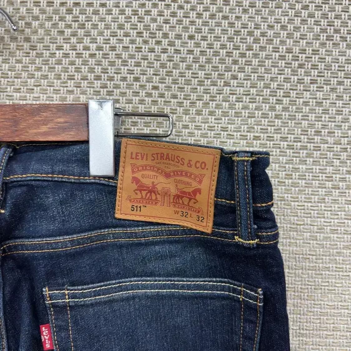 리바이스 511 캐주얼 스판 데님 청바지 32인치 A03203 상품이미지3