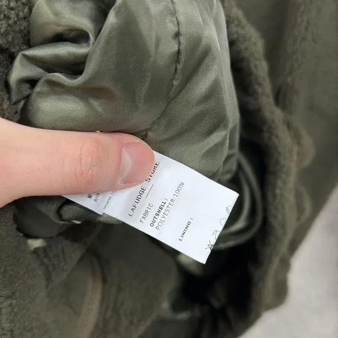 라퍼지스토어 캐주얼 양털 플리스 후리스 후드집업 L A03246 상품이미지4