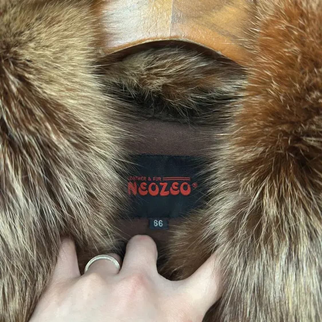 NEOZEO 빈티지 퍼 무스탕 털 코트 66 A03252 상품이미지3