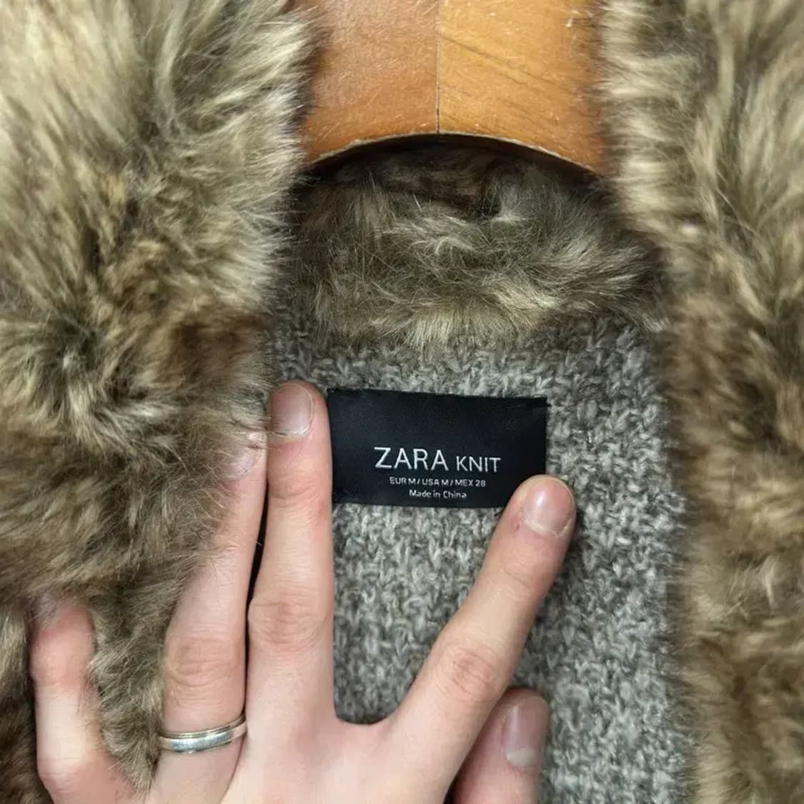 자라 ZARA 캐주얼 클래식 롱 가디건 M A03267 상품이미지3