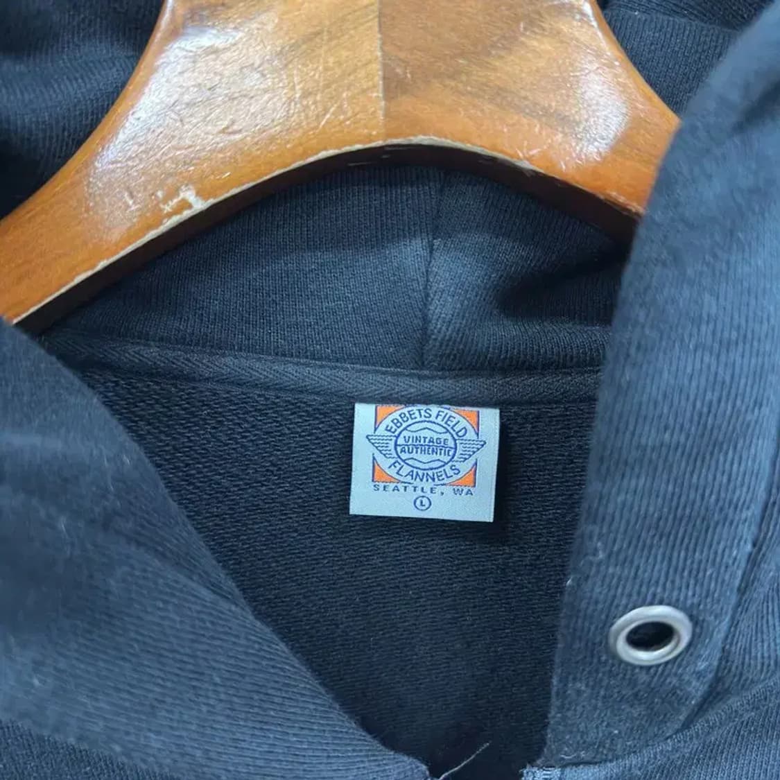 이벳필드 캐주얼 자수로고 후드집업 L A03268 상품이미지3