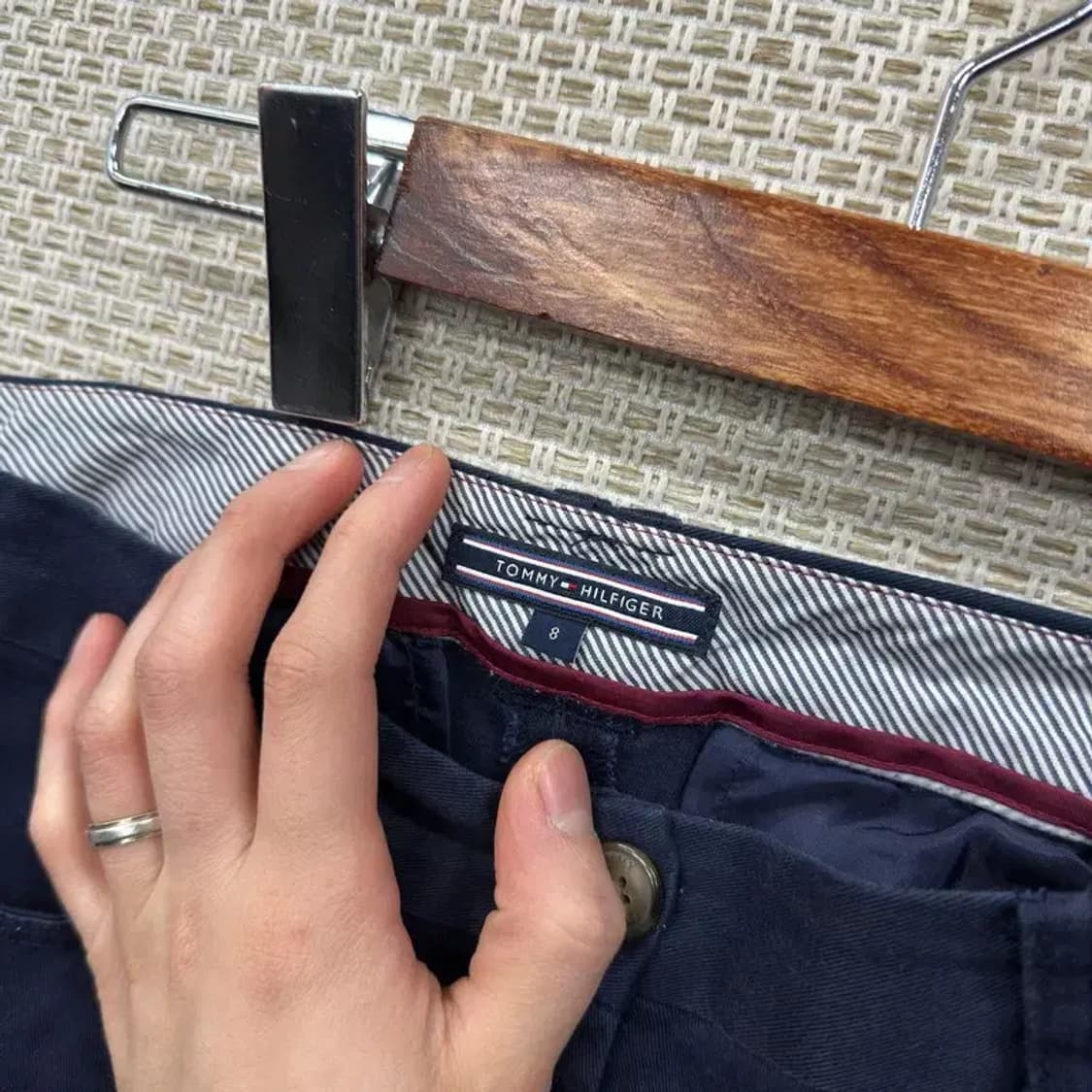 타미힐피거 캐주얼 코튼팬츠 면바지 28인치 A03276 상품이미지3