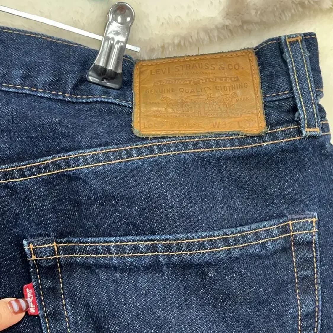 리바이스 빅E 프리미엄 데님 청바지 32인치 A03281 상품이미지3