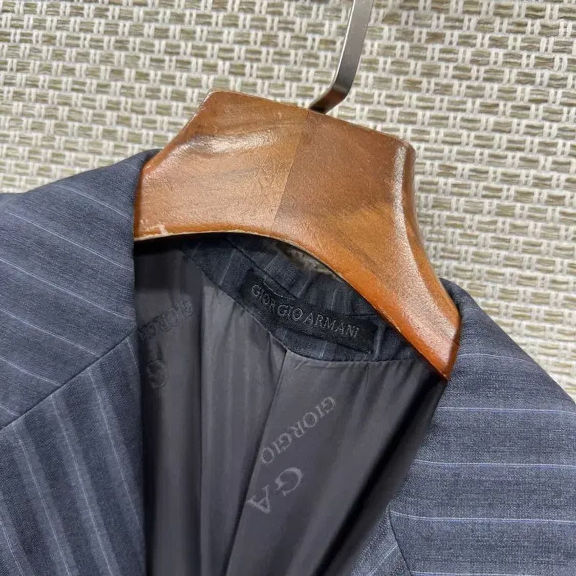조르지오 아르마니 올드스쿨 울 블레이저 자켓 50 A03256 상품이미지3